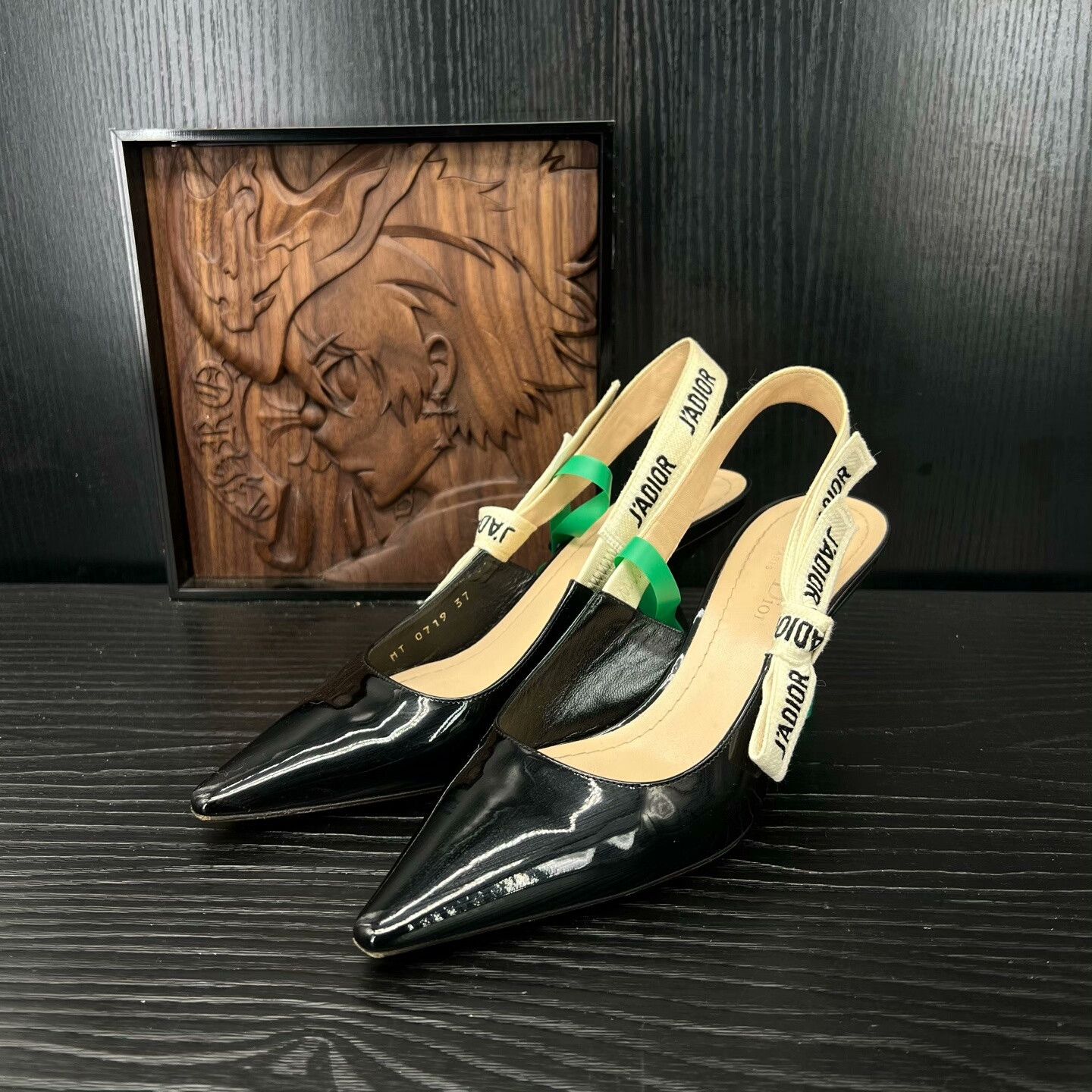 Dior Dior Patent Sandals 37 Women Size US 6.5 / IT 36.5 - 1 Thumbnail