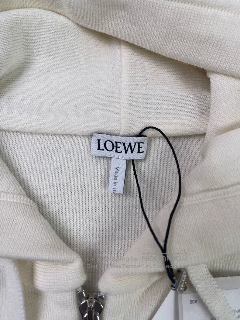 Loewe Loewe SS23 Pure Color Hooded Zipper Casual Sweatshirt Size S / US 4 / IT 40 - 3 Thumbnail