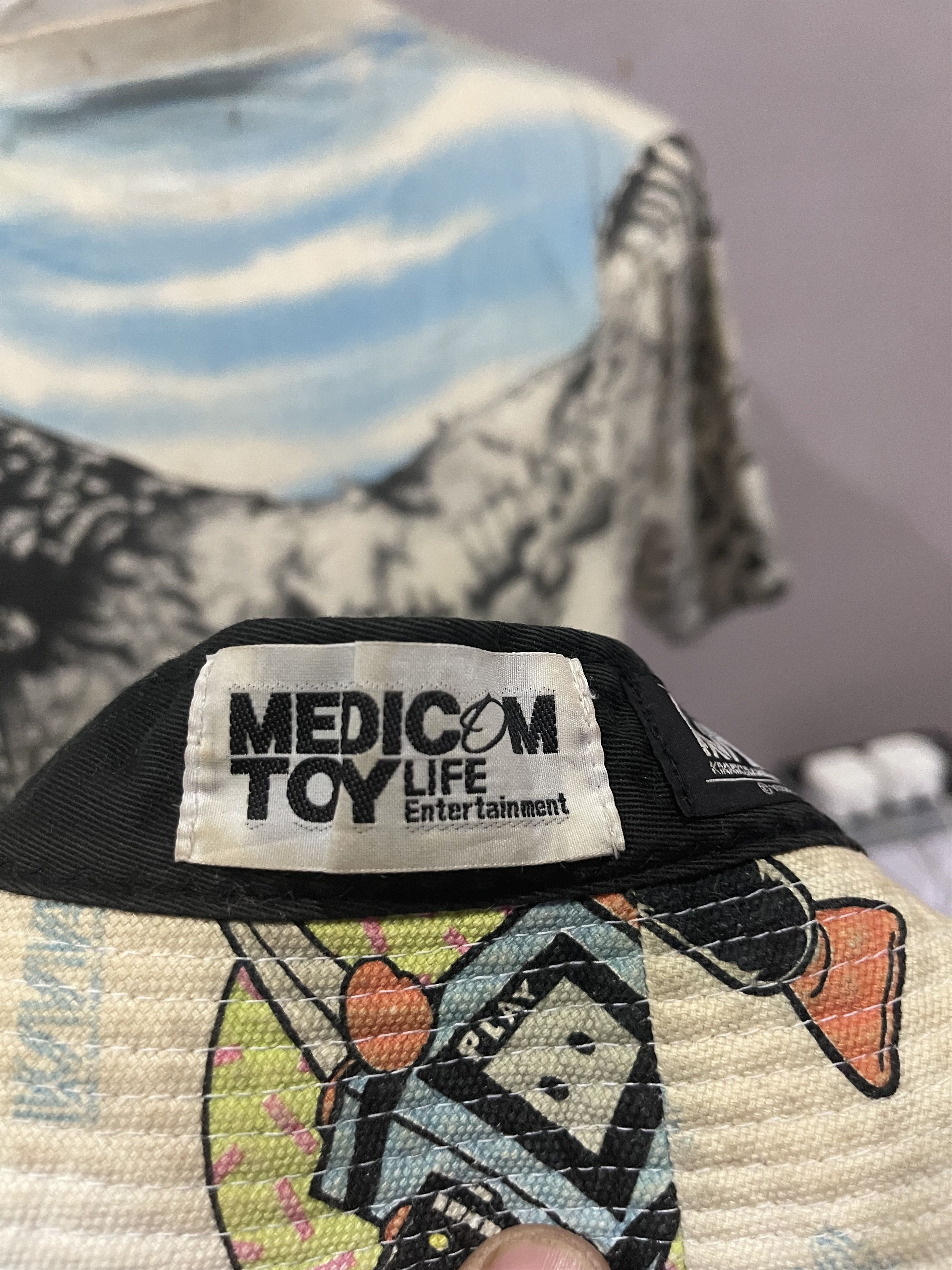 Japanese Brand Medicom Toy X Kinnikuman Yudetamago Bucket Hat Size ONE SIZE - 4 Thumbnail