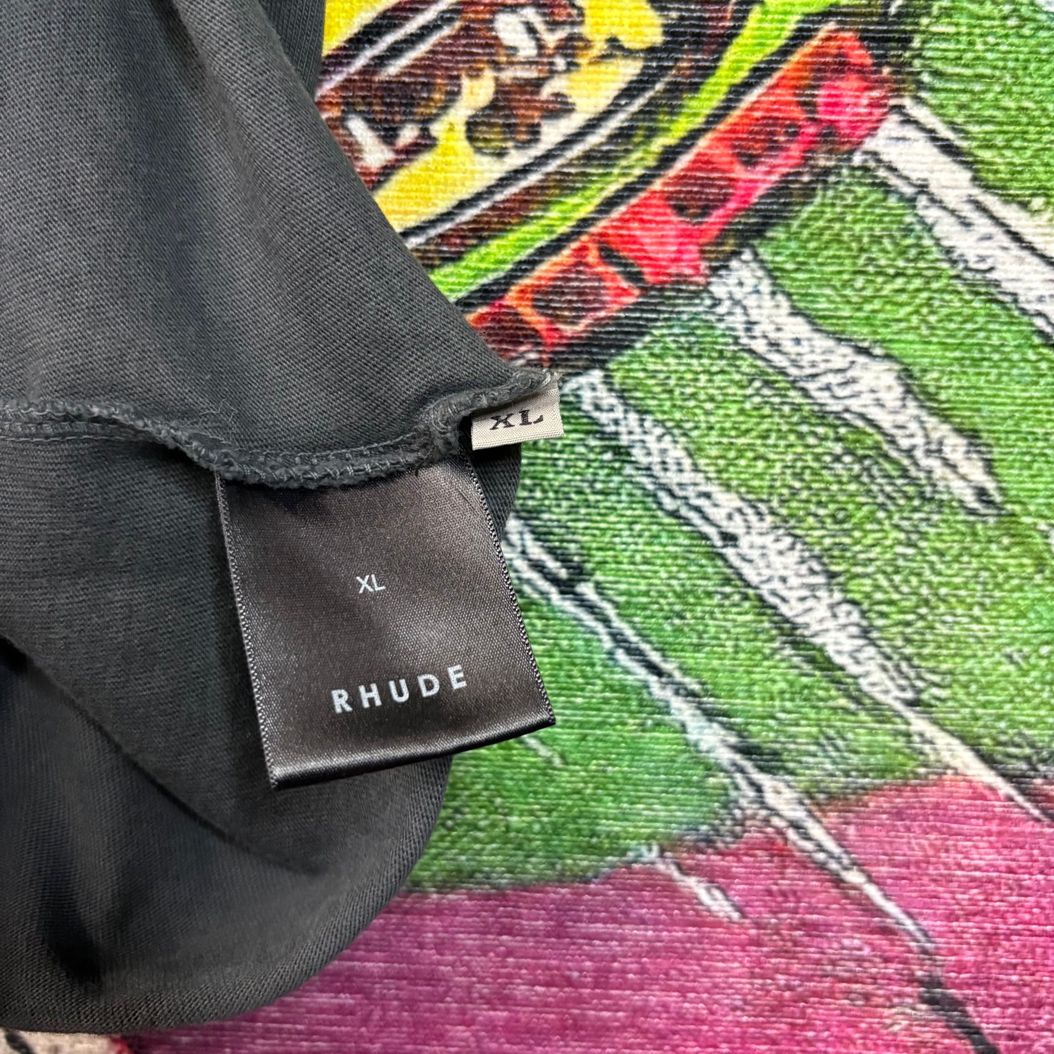 Rhude Neon Rhude Logo Tee Size XL Size US XL / EU 56 / 4 - 2 Thumbnail