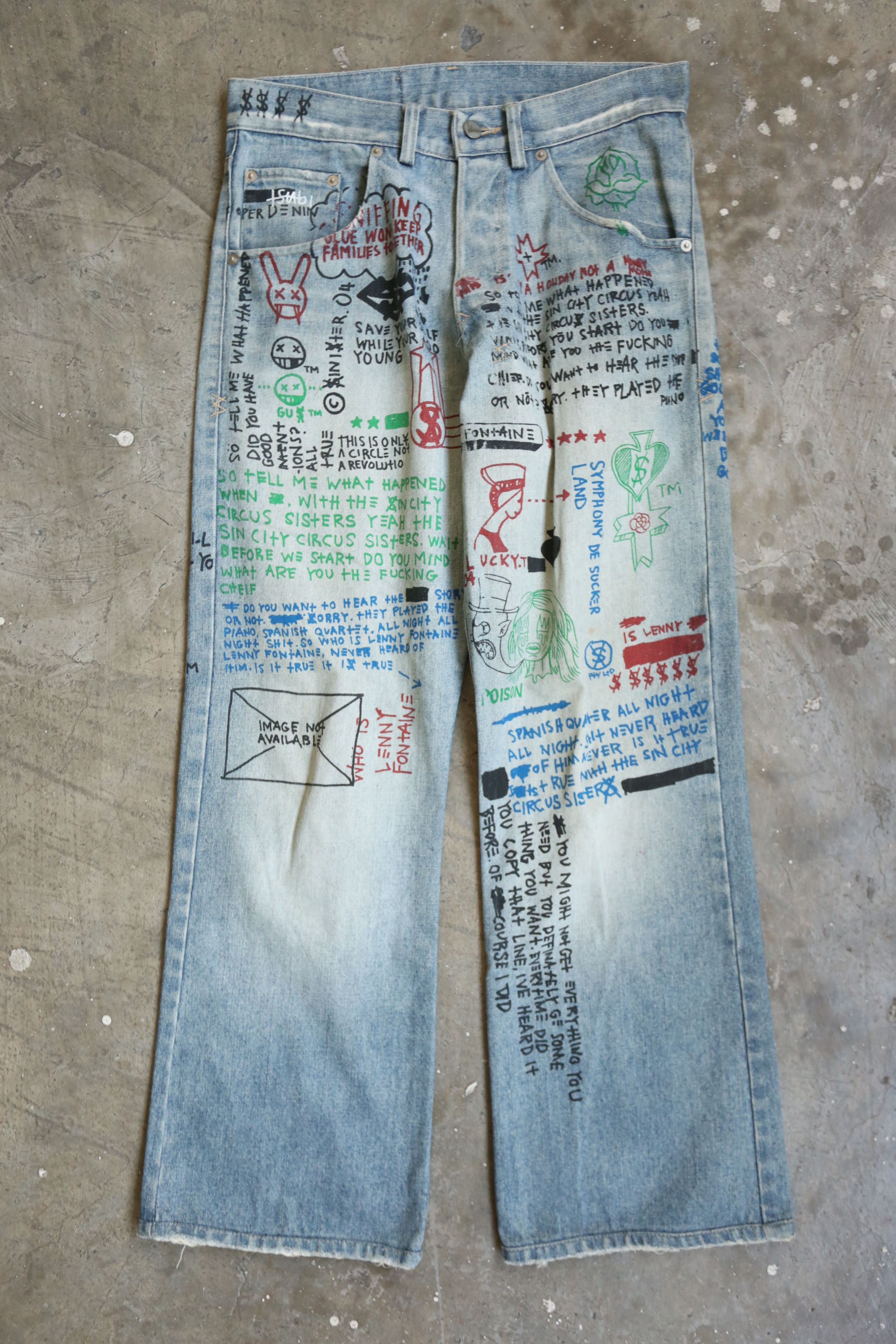 Ksubi Tsubi - 2007 - Toaster Denim Jean Size US 30 / EU 46 - 1 Thumbnail