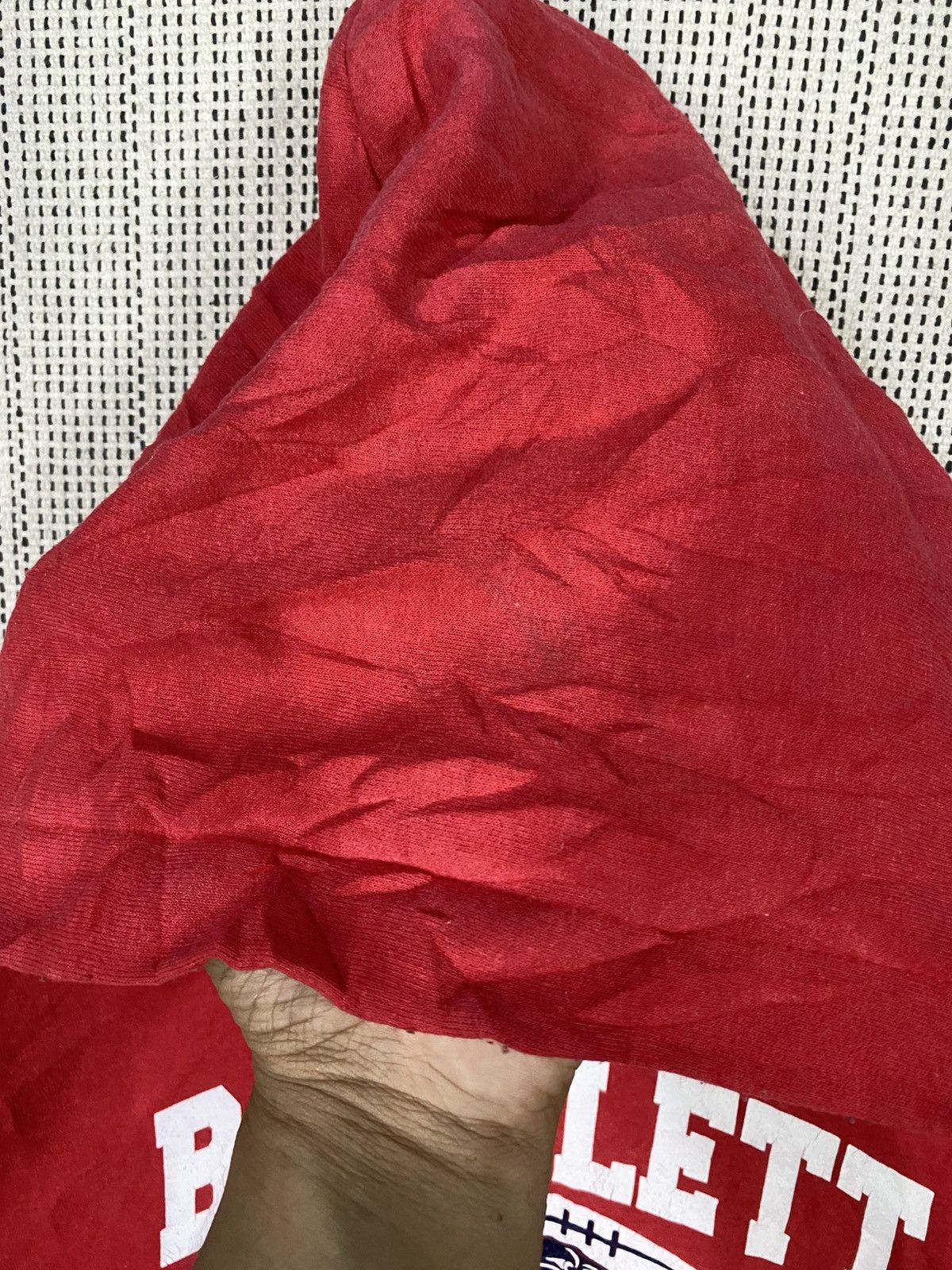 American Edition Vintage Y2K red bartlett high school football hoodie Size US L / EU 52-54 / 3 - 8 Thumbnail