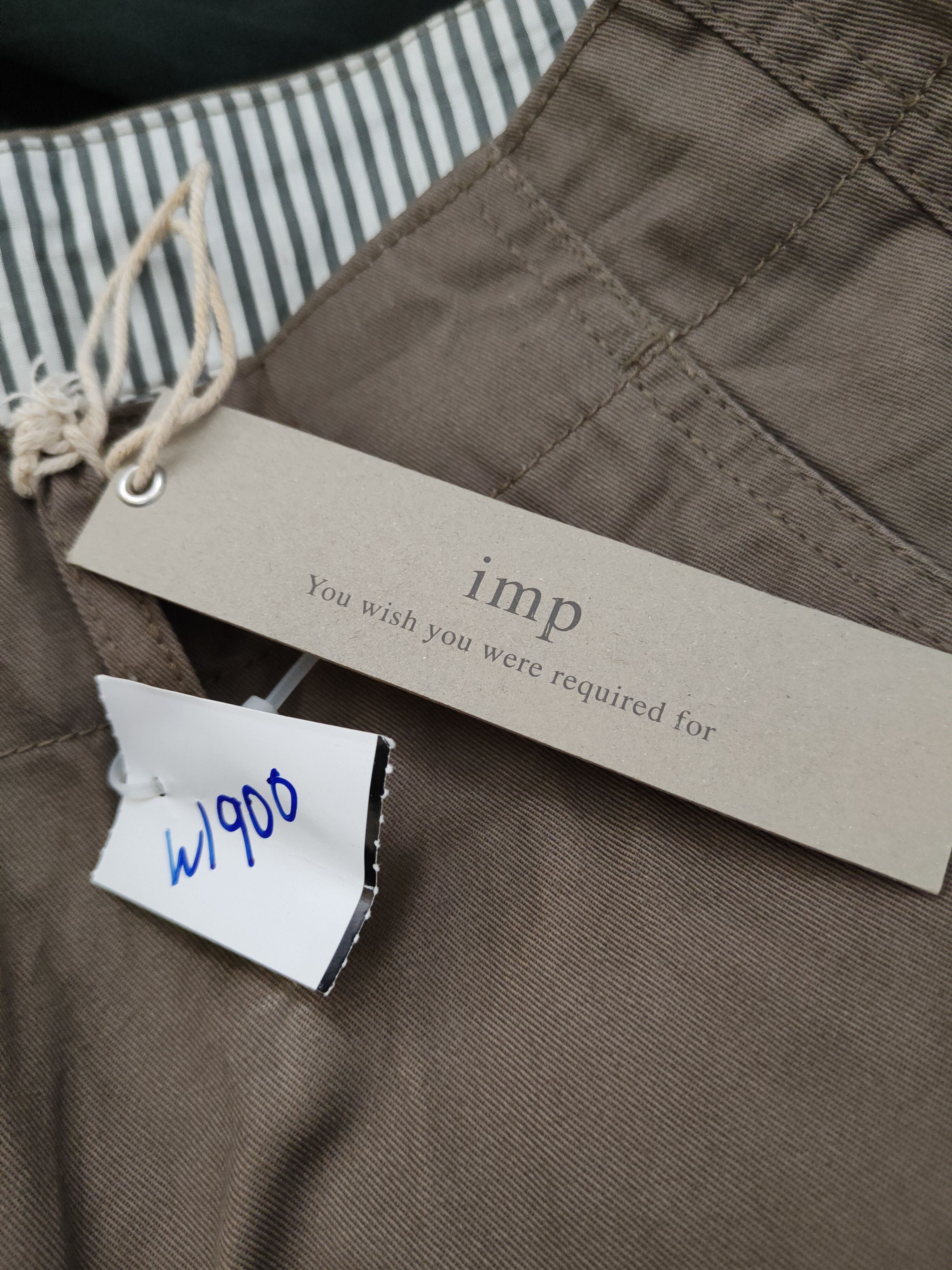 Japanese Brand Imp Khaki Multipocket Tactical Cargo Pants #W1900 Size US 31 - 16 Thumbnail