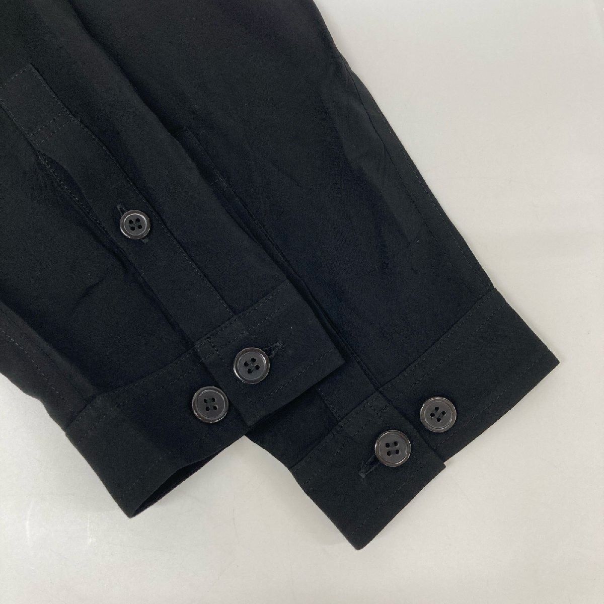 Yohji Yamamoto Yohji Yamamoto Single Flower Long Sleeve Shirt Rayon Size 1 Size US S / EU 44-46 / 1 - 8 Thumbnail