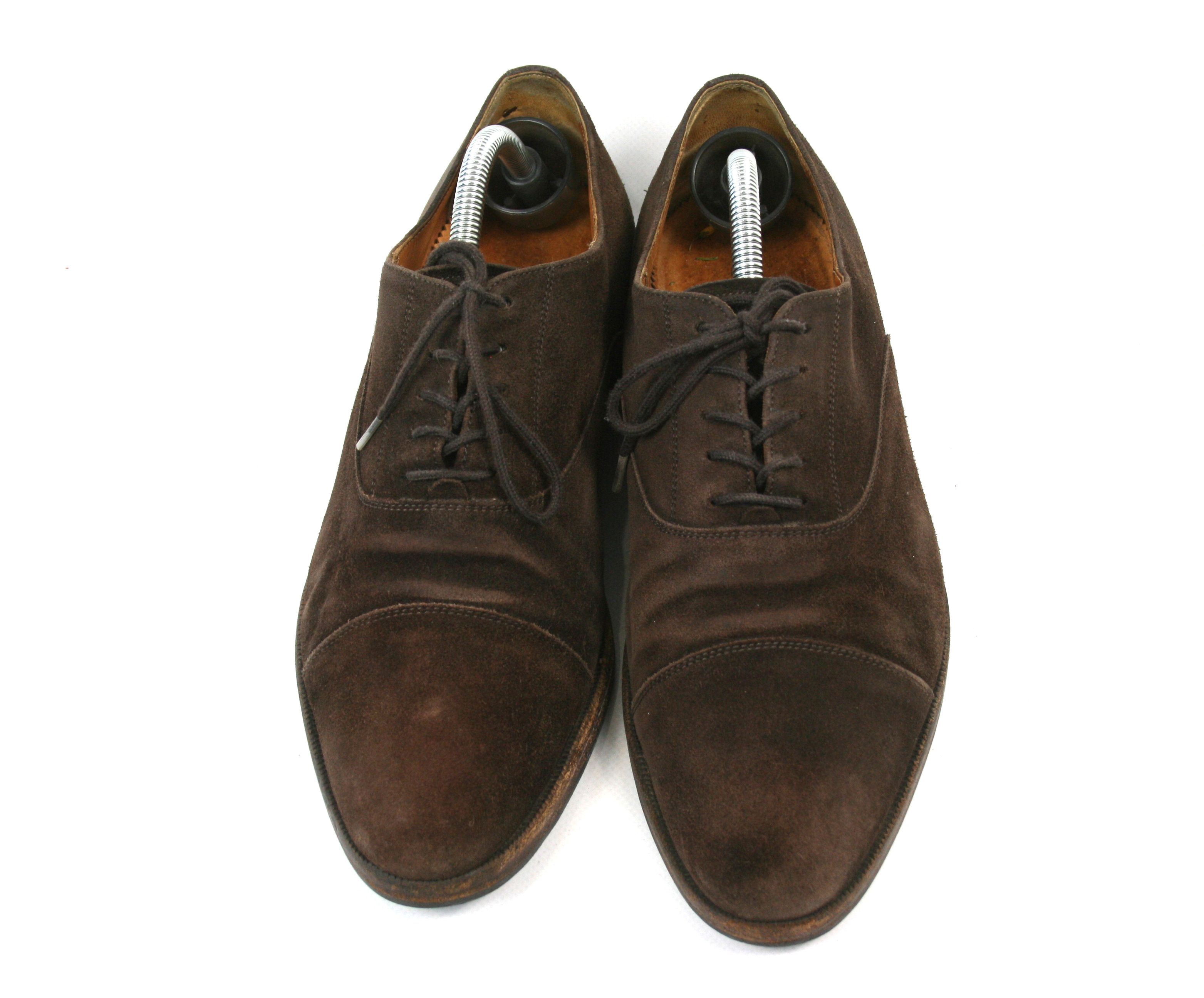 Scarosso Suede Derby Shoes Size US 9 / EU 42 - 6 Thumbnail