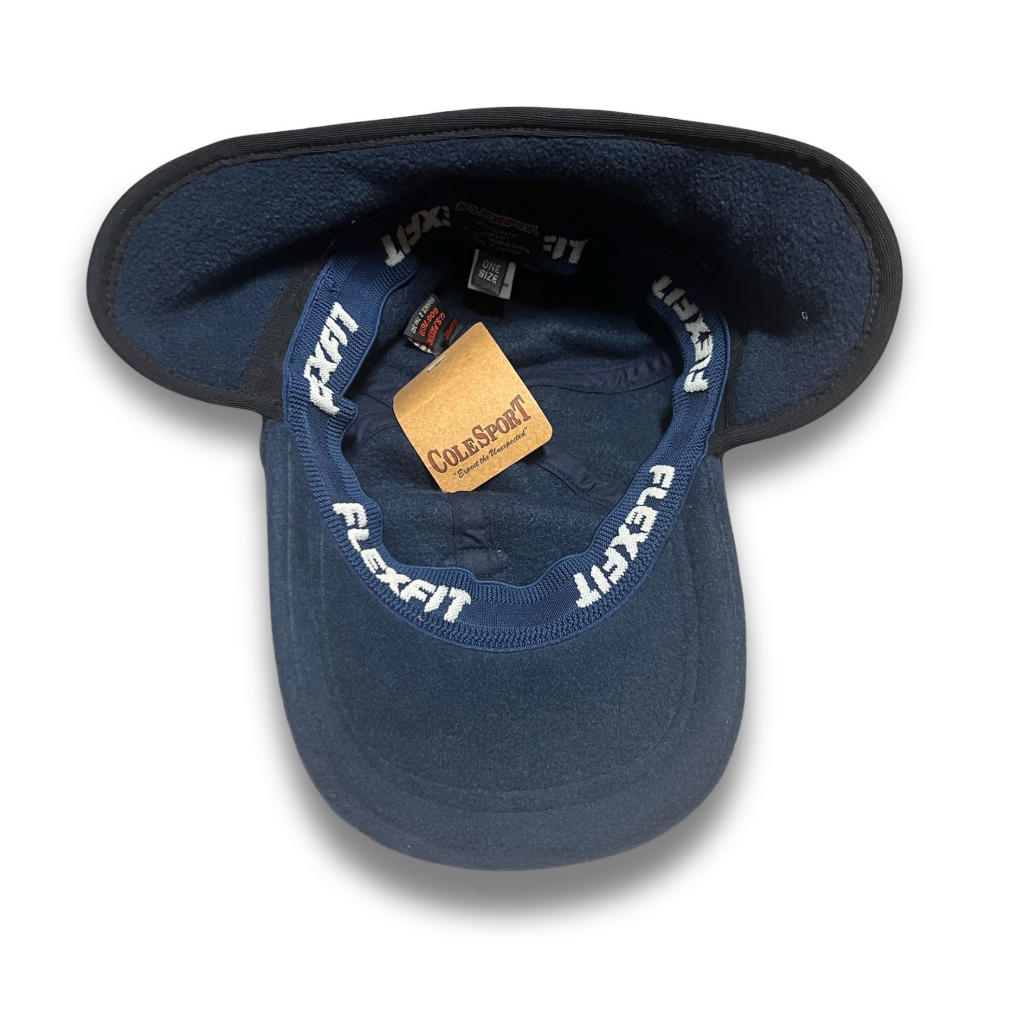 Other Killy Flexfit Navy Fleece Baseball Cap Unisex One Size Adjus Size ONE SIZE - 5 Thumbnail