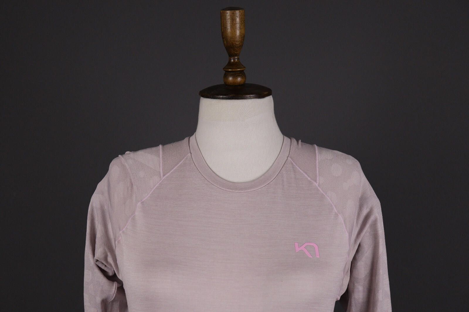Designer Kari Traa Pink Long Sleeve Top Pullover Shirt Size M Size M / US 6-8 / IT 42-44 - 2 Thumbnail