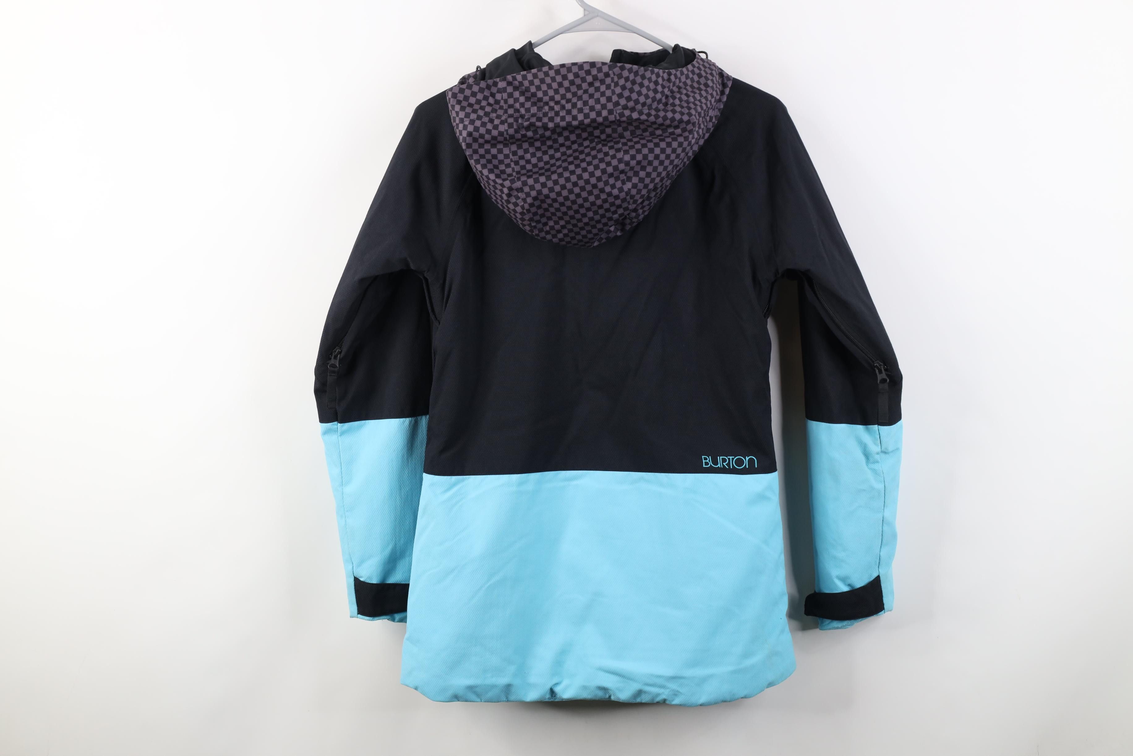 Burton Burton DryRide Spell Out Color Block Hooded Snowboard Jacket Size XS / US 0-2 / IT 36-38 - 15 Thumbnail