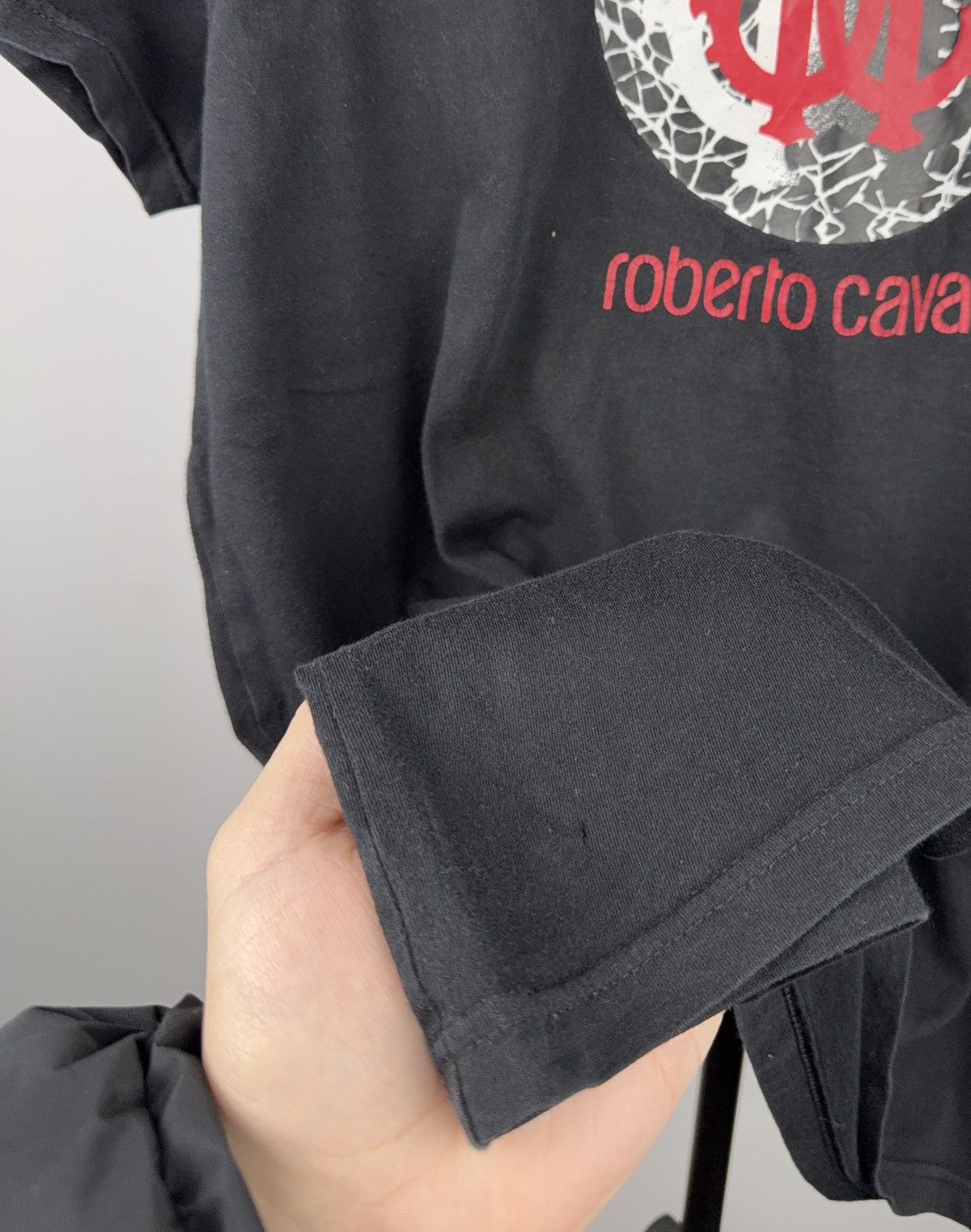 Roberto Cavalli Roberto Cavalli Beachwear Logo Graphic T-Shirt Black Size L Size US L / EU 52-54 / 3 - 6 Thumbnail