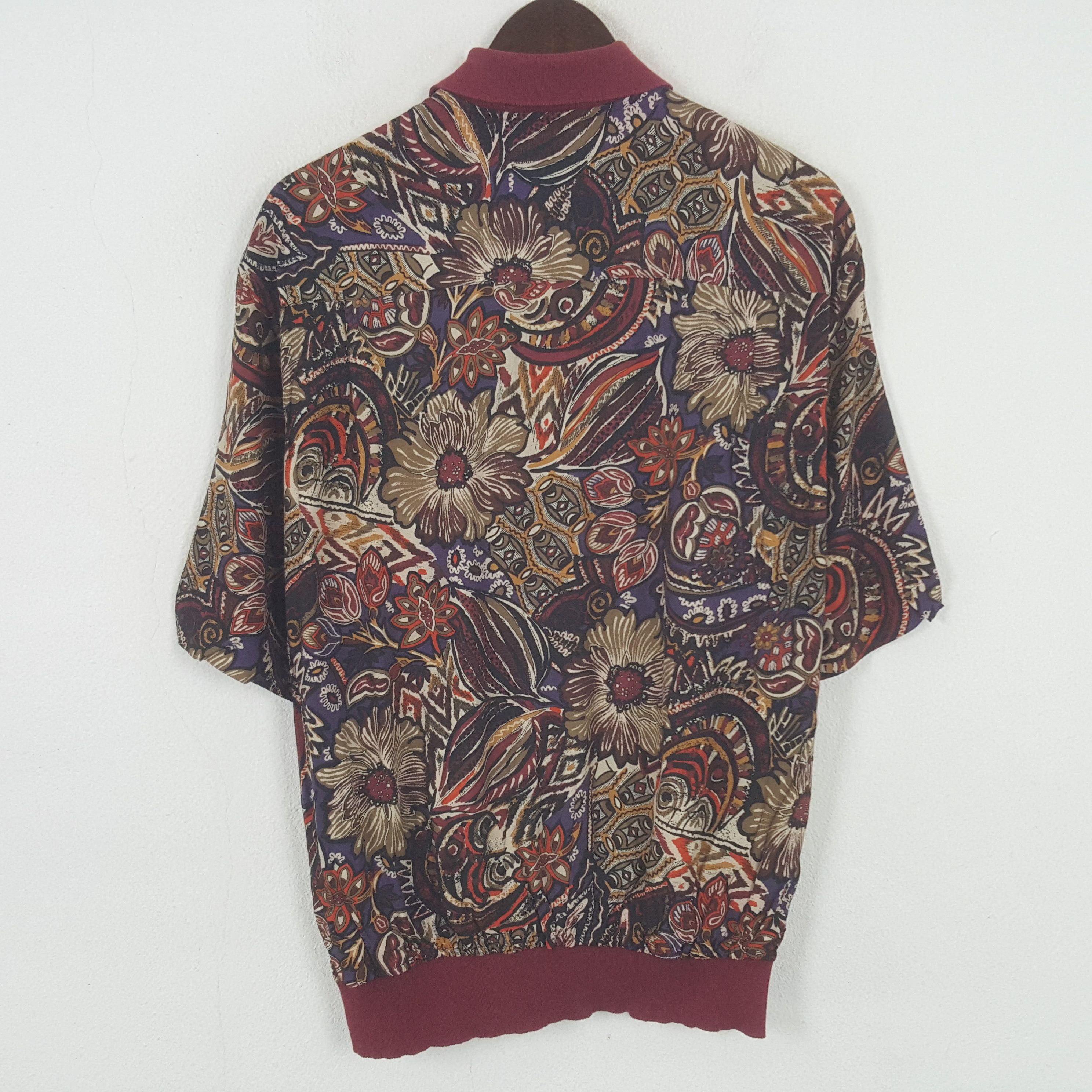 Longchamp Vintage Long Champ Short Sleeve Polos Sweatshirt Size US L / EU 52-54 / 3 - 3 Thumbnail