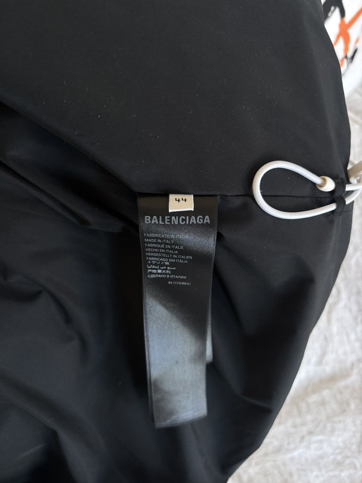 Balenciaga $3800 White Sport Logo Puffer Vest Size US M / EU 48-50 / 2 - 7 Thumbnail