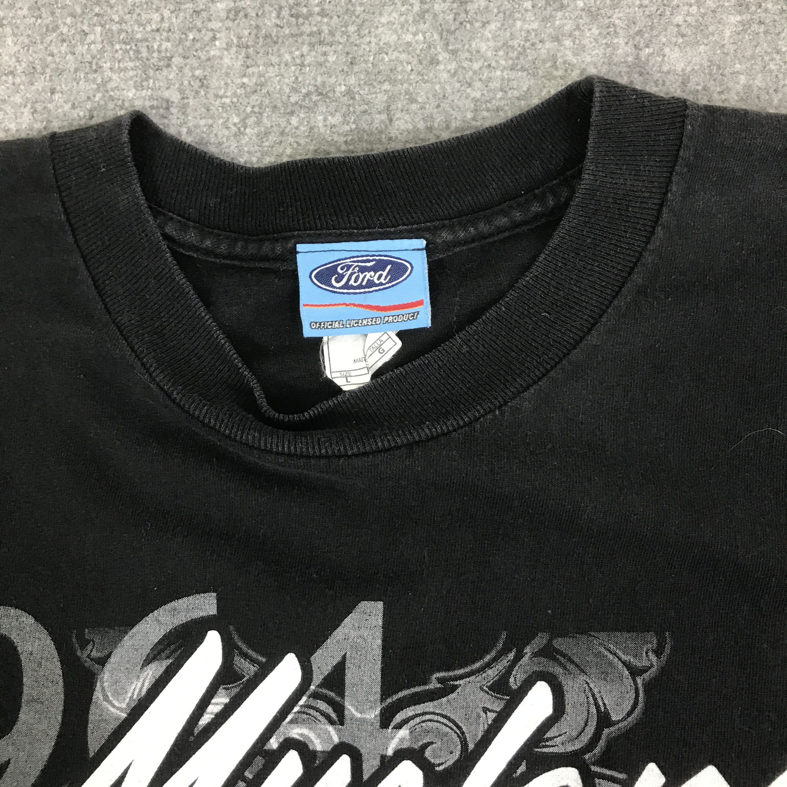 Ford FORD MUSTANG BLACK T-SHIRT K93B52 Size US L / EU 52-54 / 3 - 7 Thumbnail