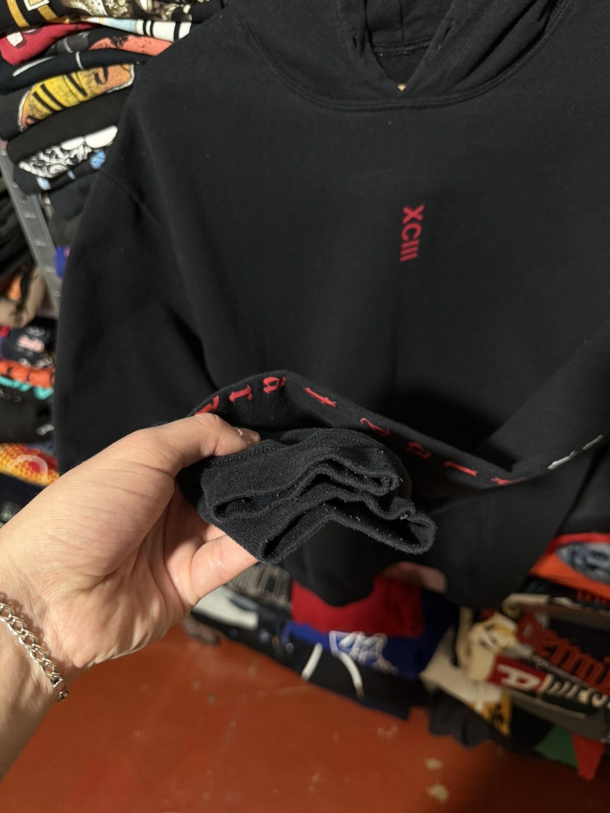 Rap Tees Mark Tuan Work Hard Play 93 Hard Collab Rap Hoodie Y2K Hype Size US M / EU 48-50 / 2 - 7 Thumbnail