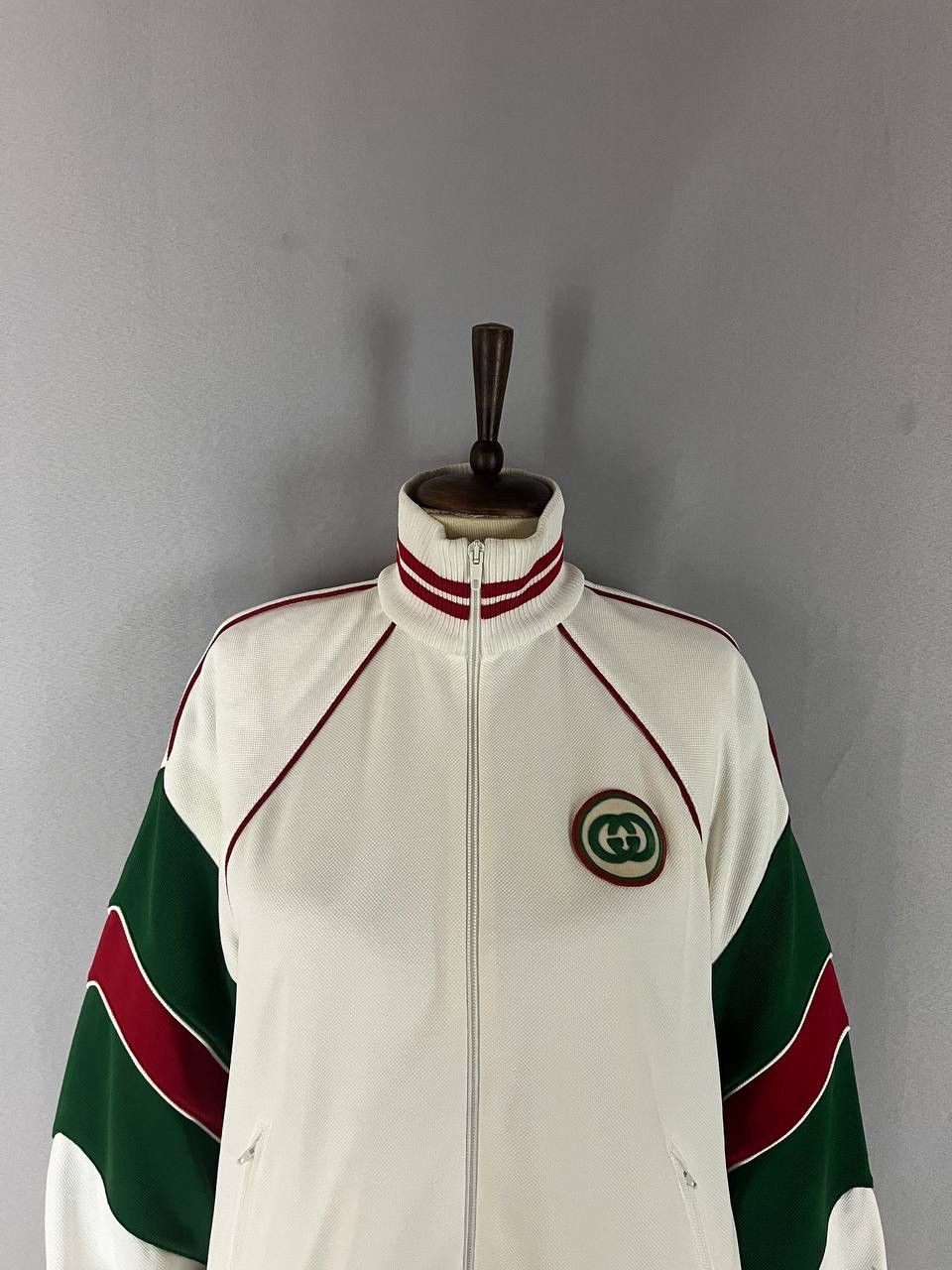 Gucci Gucci Zip Jacket Firenze White Size US S / EU 44-46 / 1 - 2 Thumbnail