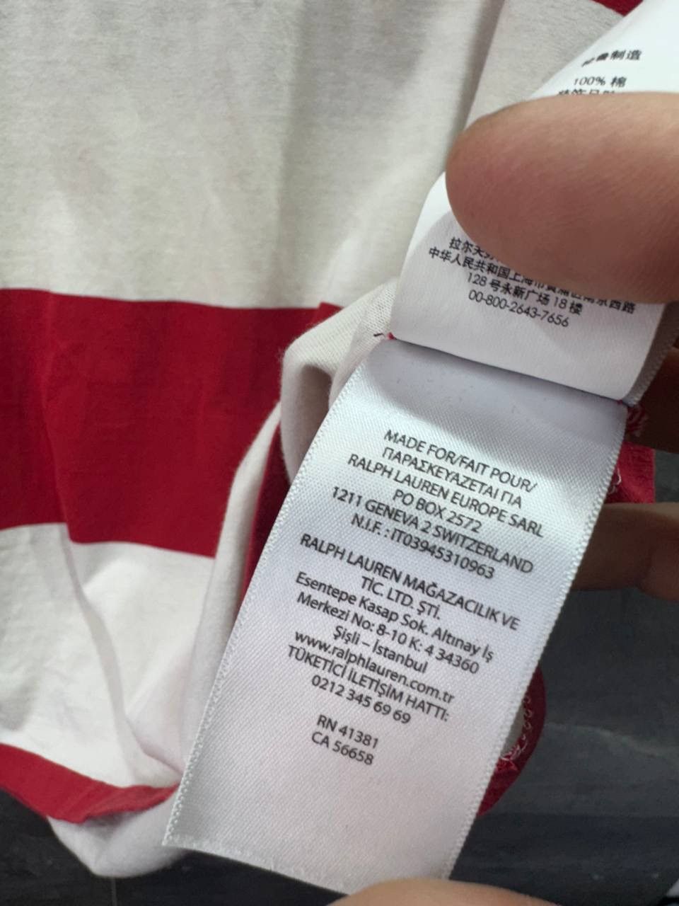 Polo Ralph Lauren × Ralph Lauren Polo Ralph Lauren United States Of America USA T-Shirt Size US L / EU 52-54 / 3 - 7 Thumbnail