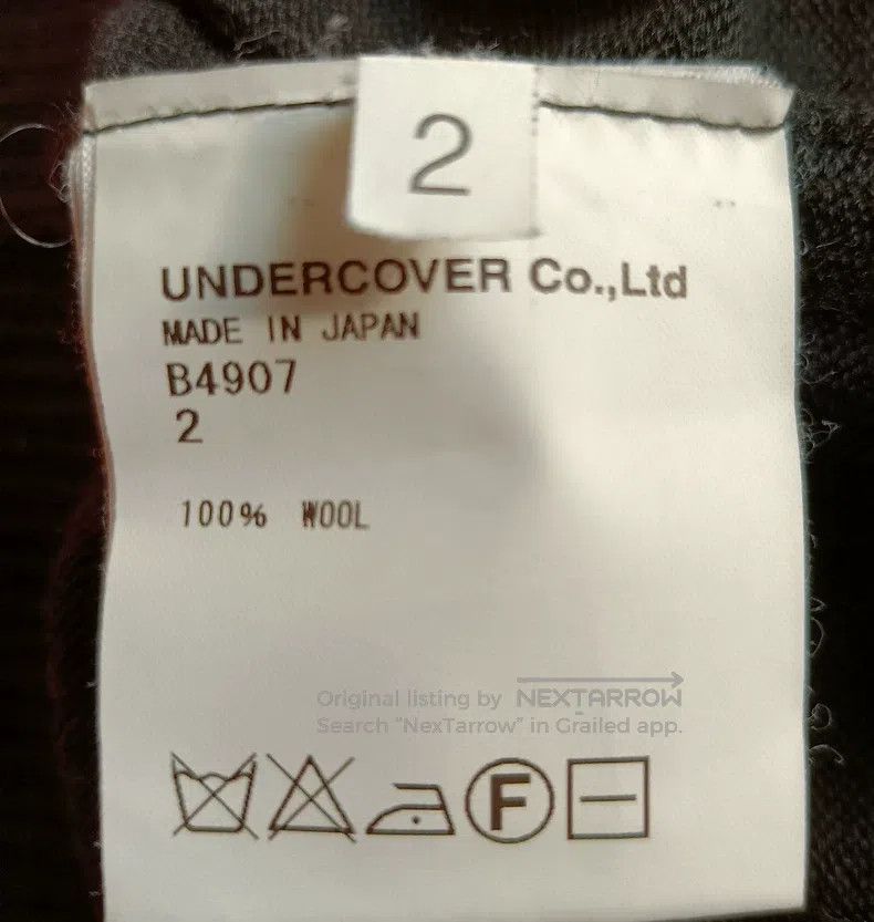 Undercover Undercover Wool Cardigan sweater Size US M / EU 48-50 / 2 - 6 Thumbnail