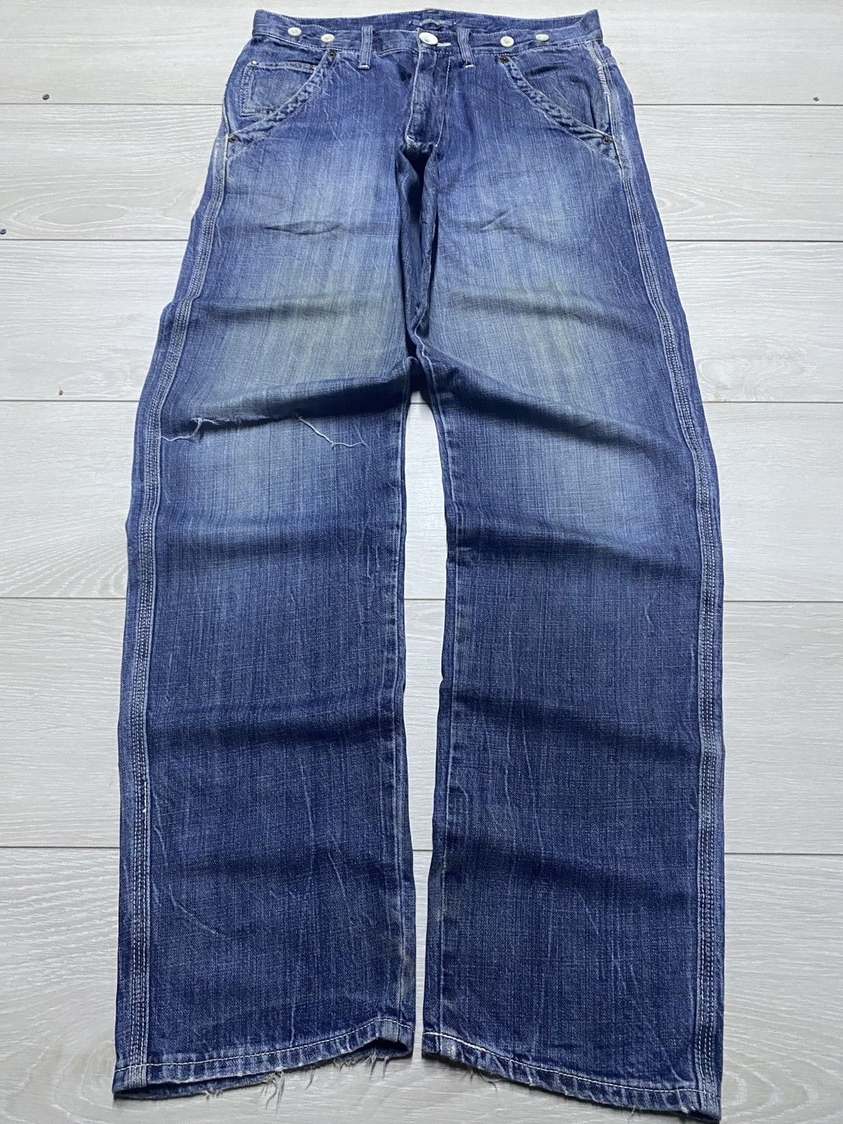 Japanese Brand Vintage Japanese Brand Sunny Cloud Jeans Size US 30 / EU 46 - 1 Thumbnail