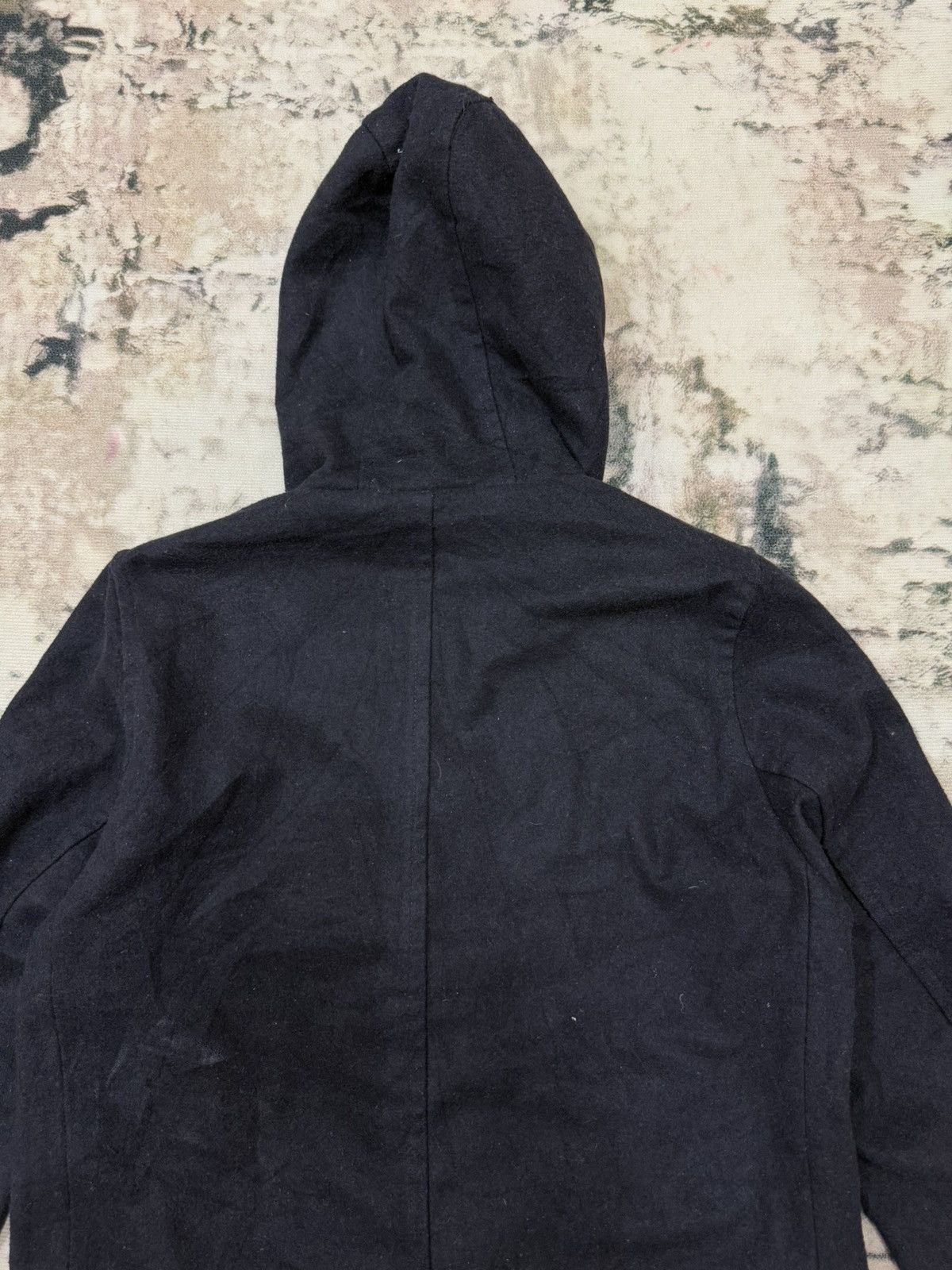 Japanese Brand Vintage Fatigues Fleece Sherpa Hoodie Wool Duffle Jacket Size US M / EU 48-50 / 2 - 17 Thumbnail