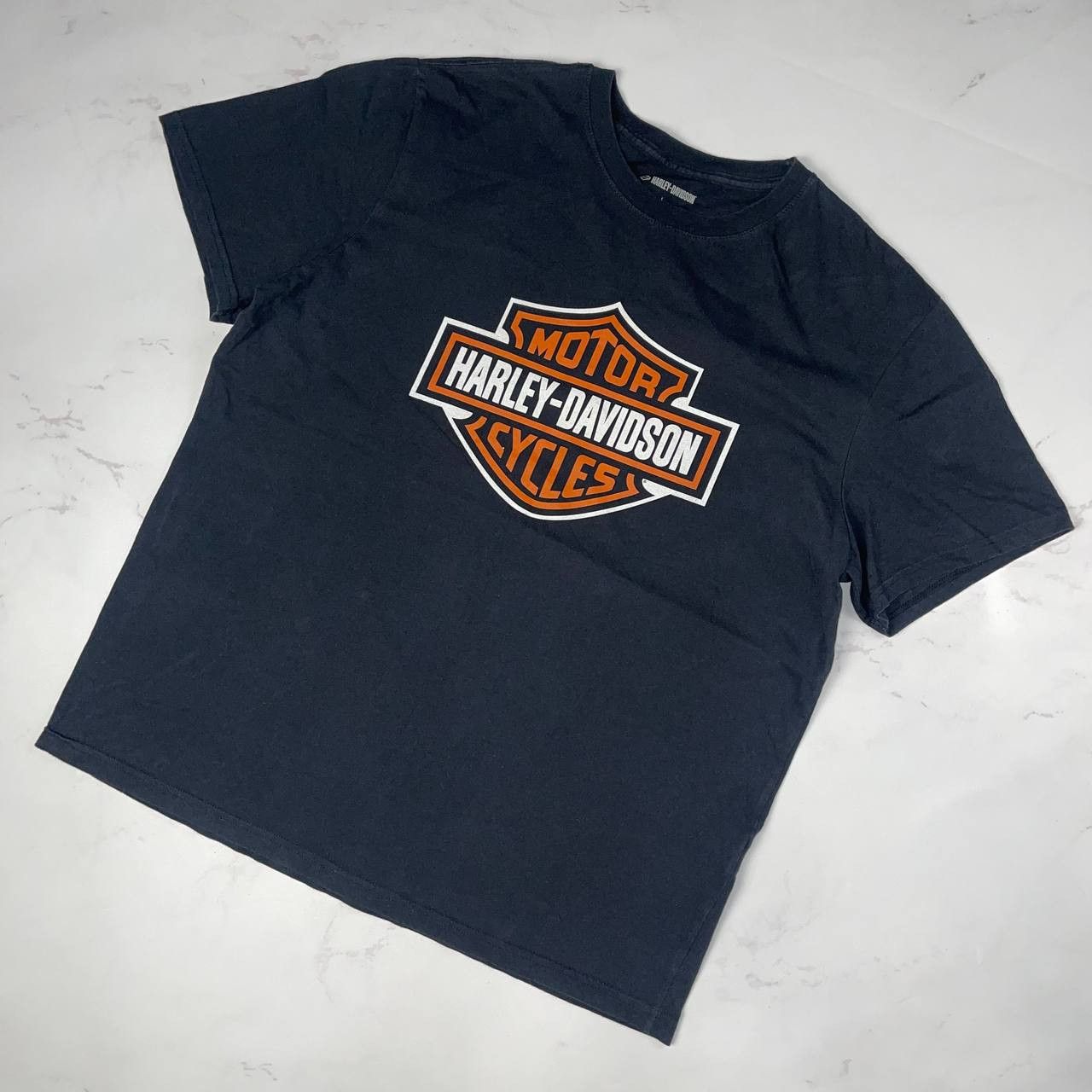 Harley Davidson Vintage Y2K Harley Davidson motorcycle t-shirt Size L Black Size US L / EU 52-54 / 3 - 2 Thumbnail