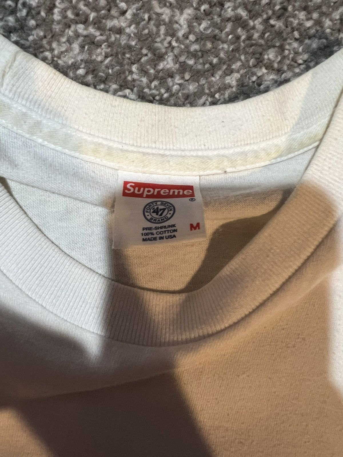 Supreme Supreme yankees box logo tee Size US M / EU 48-50 / 2 - 5 Thumbnail