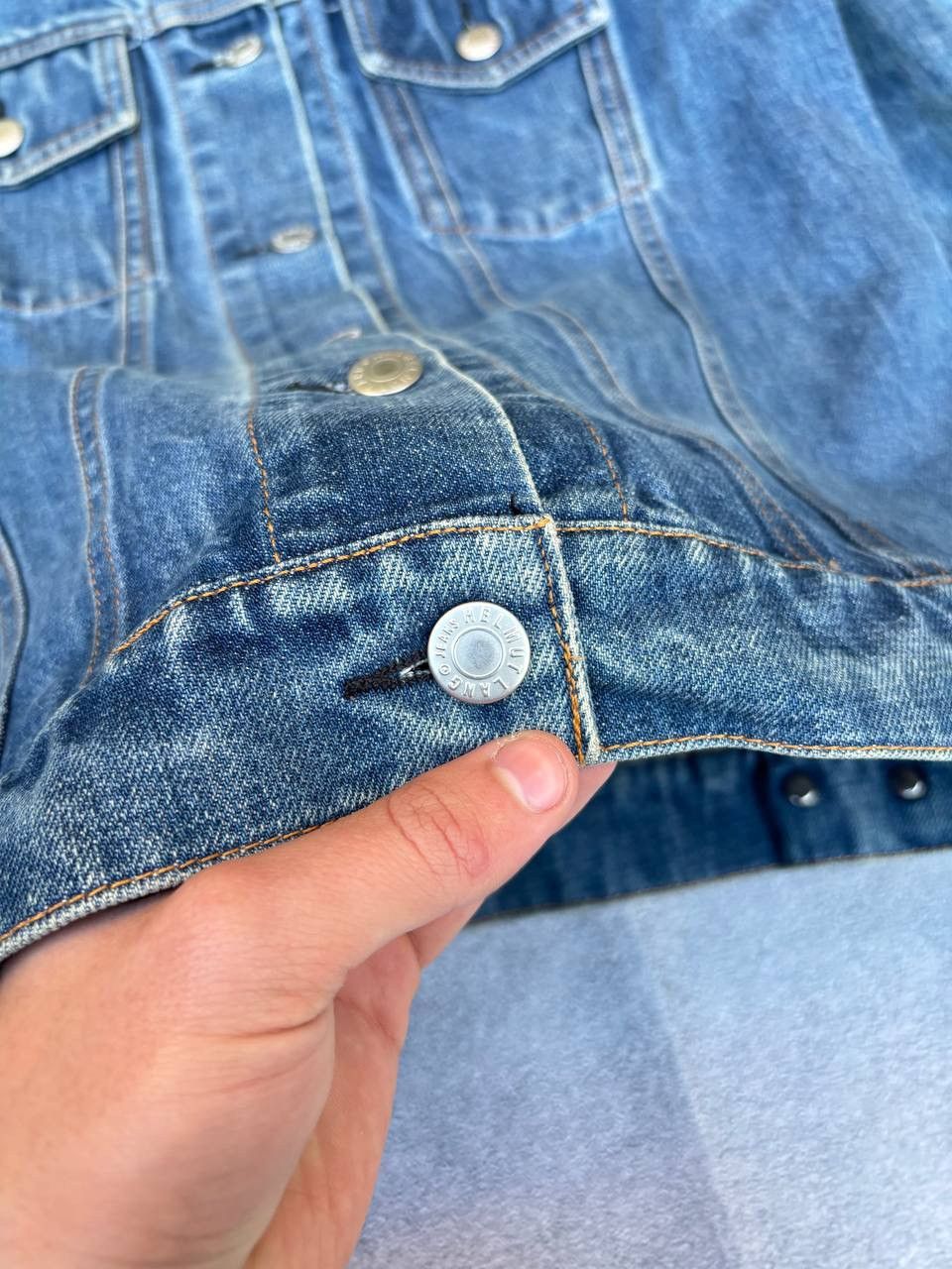 Helmut Lang Helmut Lang Denim Jacket Size US S / EU 44-46 / 1 - 8 Thumbnail