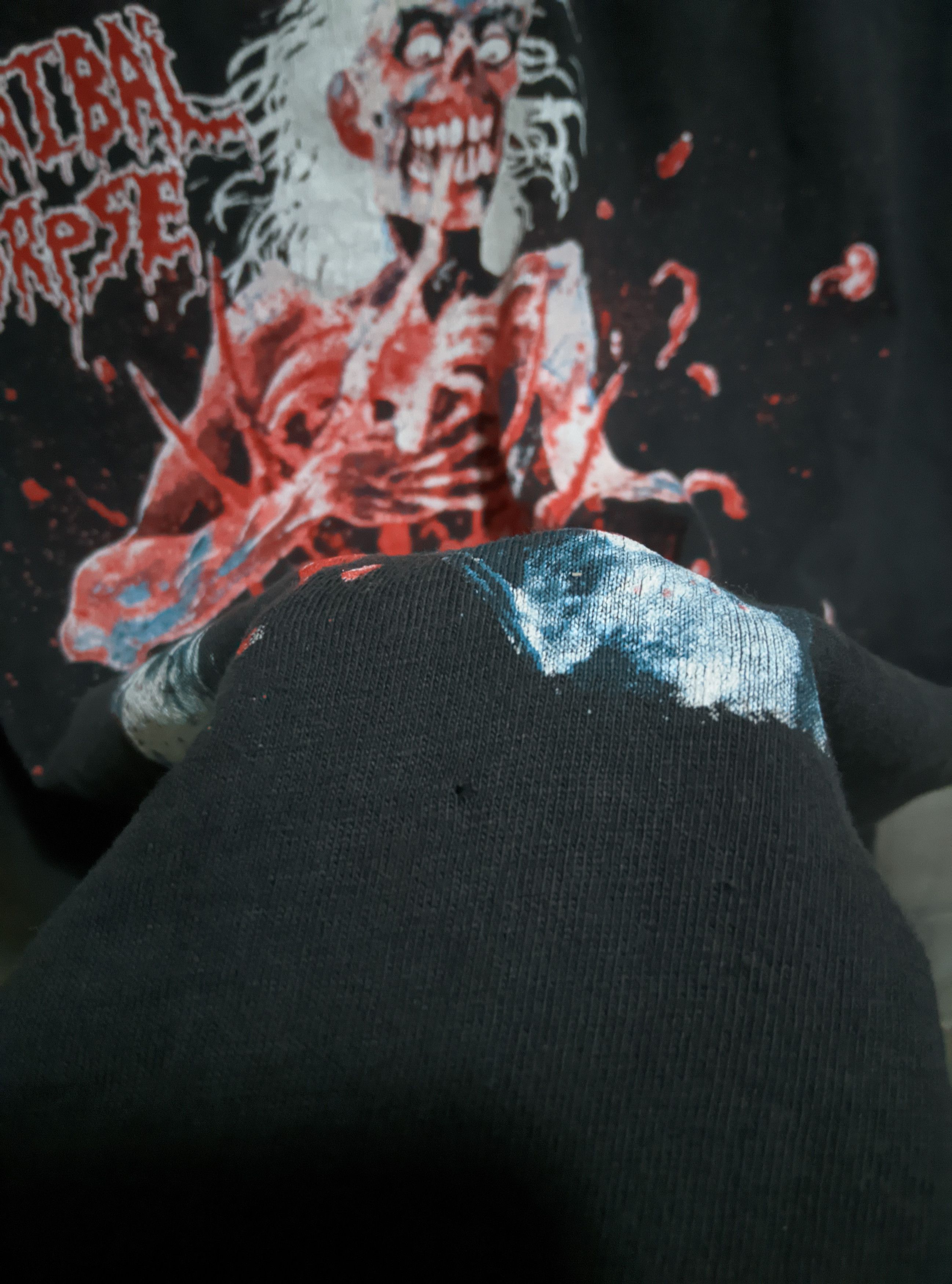Band Tees Vintage 1992 cannibal corpse eaten back to life death metal Size US L / EU 52-54 / 3 - 10 Thumbnail
