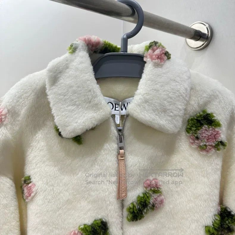 Loewe Loewe 25 Early Spring Floral Fleece Jacket Size XXS / US 00 / IT 34 - 4 Thumbnail