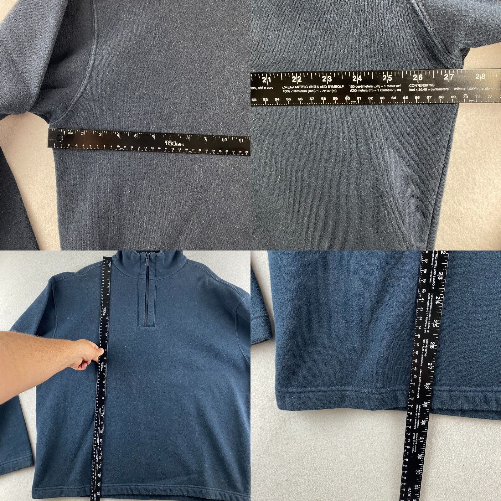 Calvin Klein VINTAGE Calvin Klein Sweater Mens 2XL Black 1/4 ZipPullover USA Made 90s CK Calvin Klein Sweater Mens 2XL Black 1/4 ZipPullover USA Made 90s Size US XXL / EU 58 / 5 - 8 Thumbnail