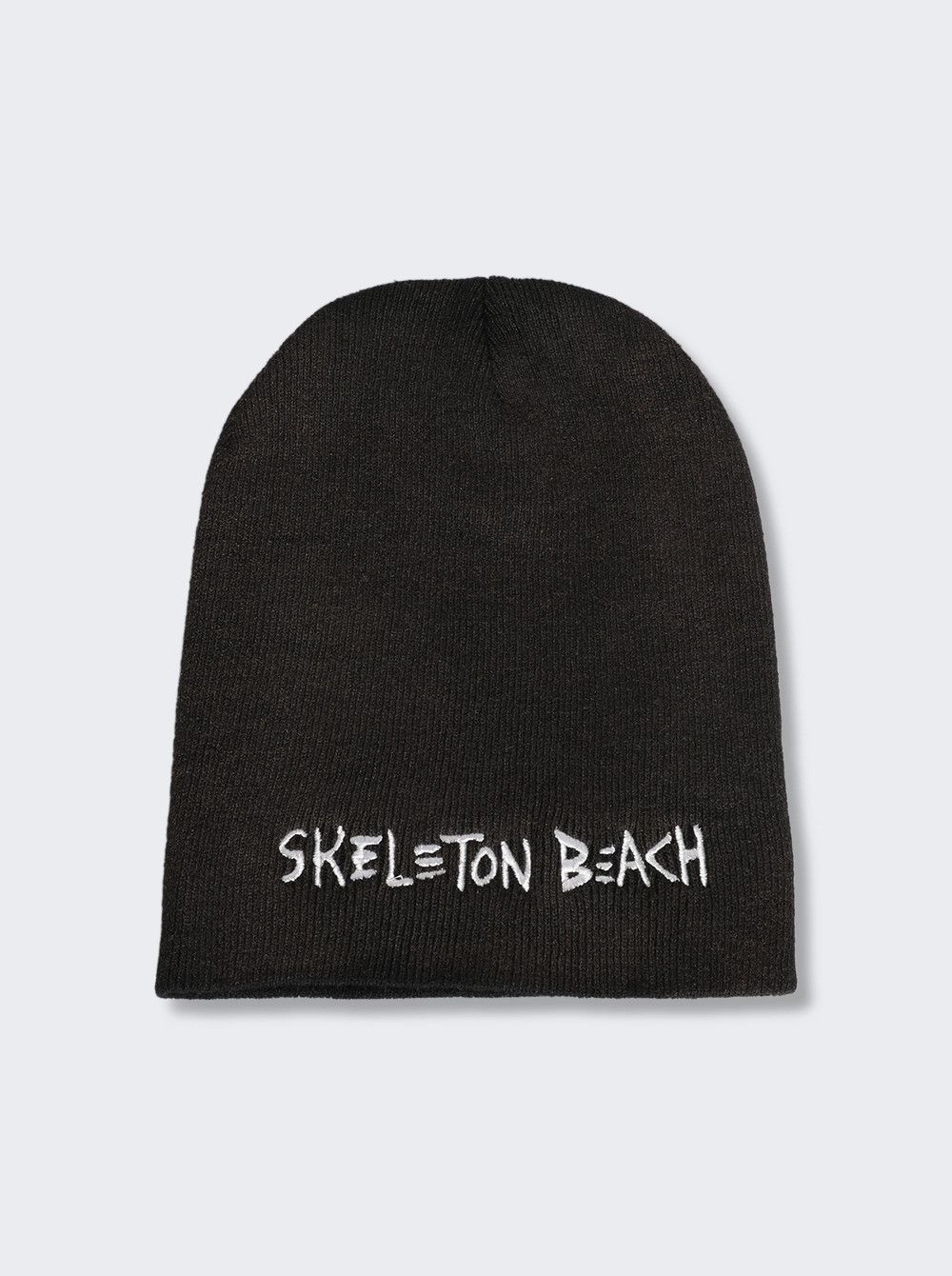 Gallery Dept. o1gr1nt0526 Size: OS / Skeleton Beach Beanie Hat / Cap Black Size ONE SIZE - 1 Thumbnail