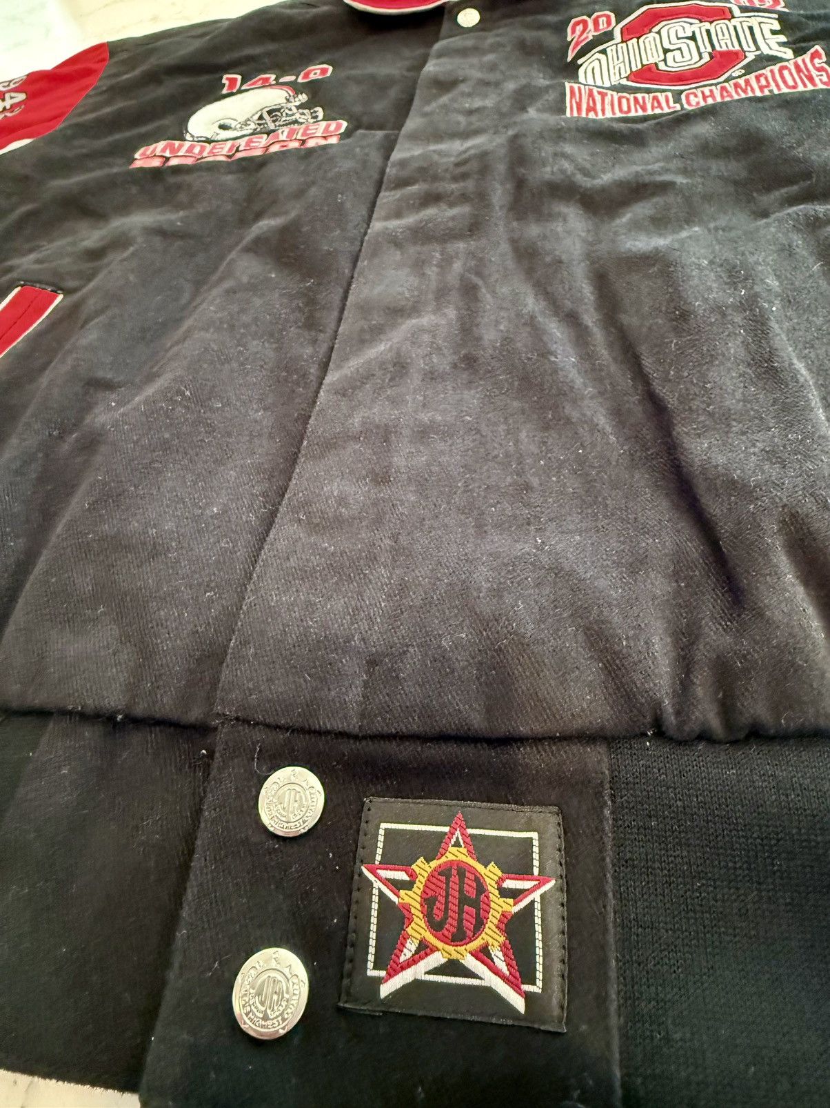 Jeff Hamilton Jeff Hamilton Ohio State Buckeyes Champion Varsity Jacket Size US XL / EU 56 / 4 - 3 Thumbnail