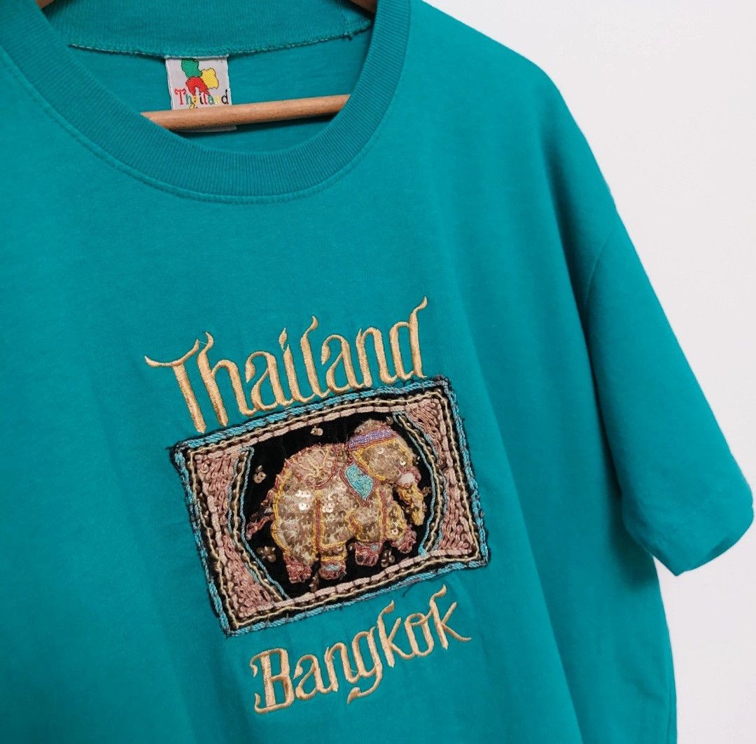 Vintage Thailand Bangkok vintage tourist t-shirt Size US M / EU 48-50 / 2 - 2 Thumbnail