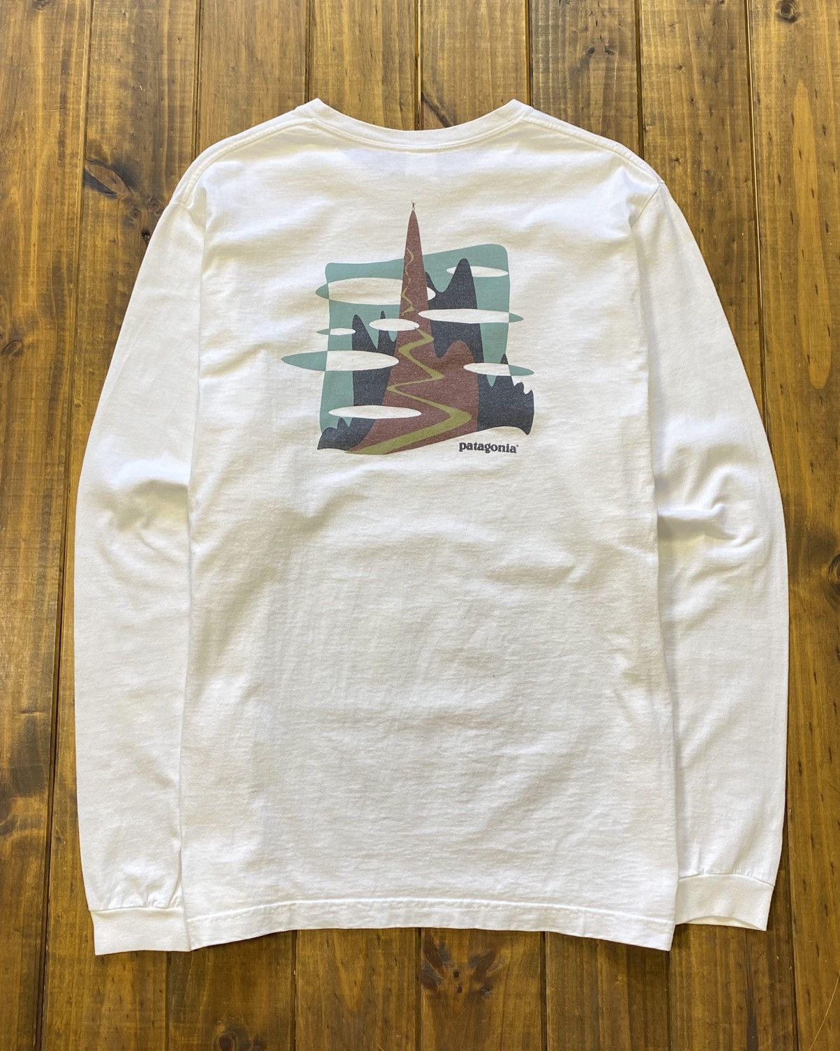 Patagonia Vintage 90s Patagonia longsleeve tee Size US M / EU 48-50 / 2 - 2 Thumbnail