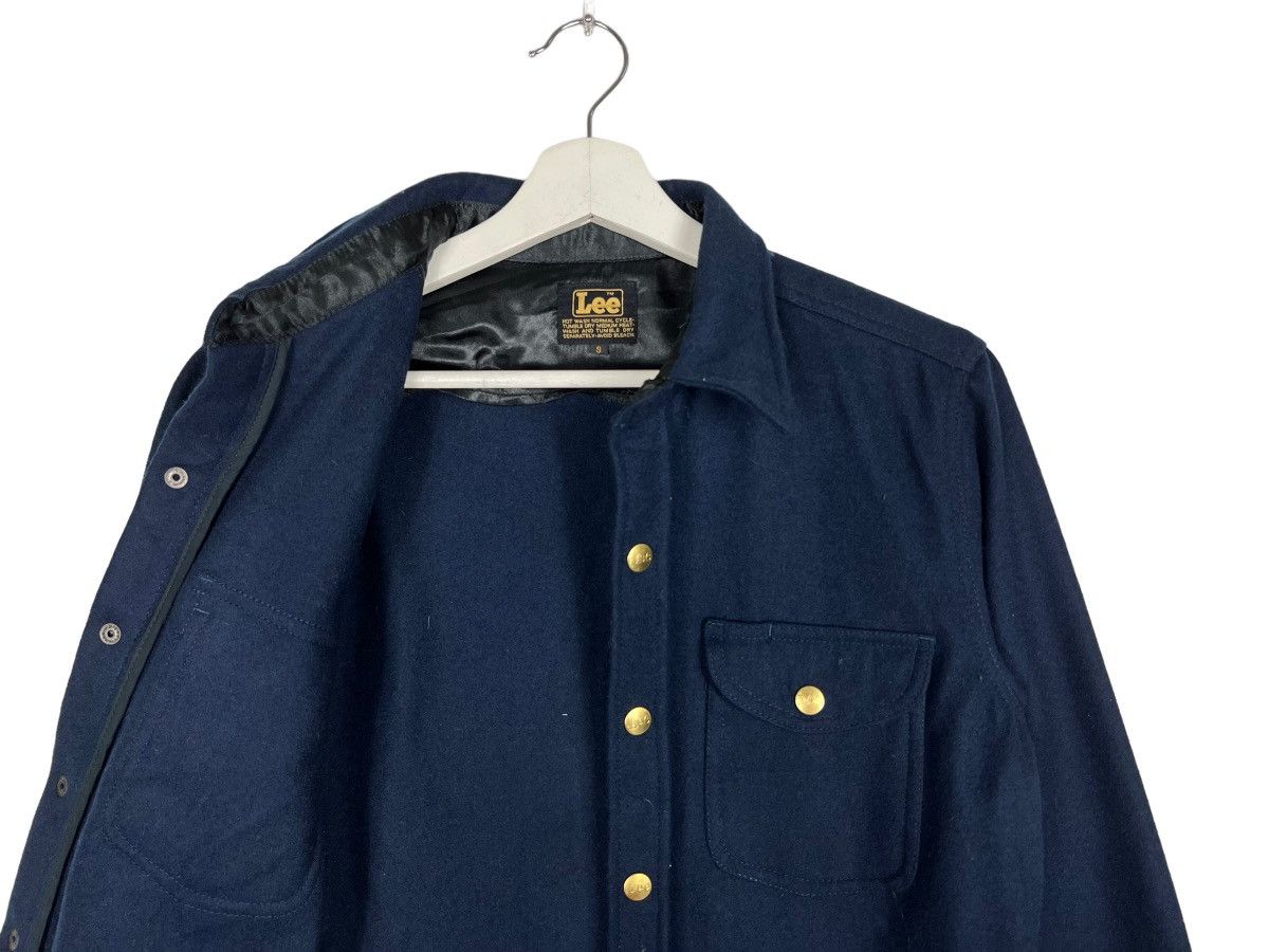 Lee 🔥 LEE WOOL SHIRT CPO JACKET Size US S / EU 44-46 / 1 - 10 Thumbnail