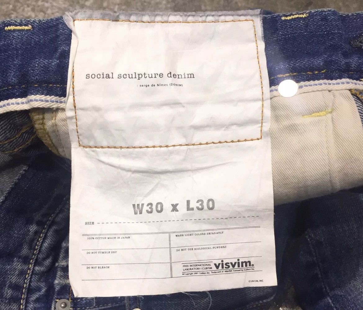 Visvim visvim jm VISVIM SOCIAL SCULPTURE jeans Size US 30 / EU 46 - 7 Thumbnail