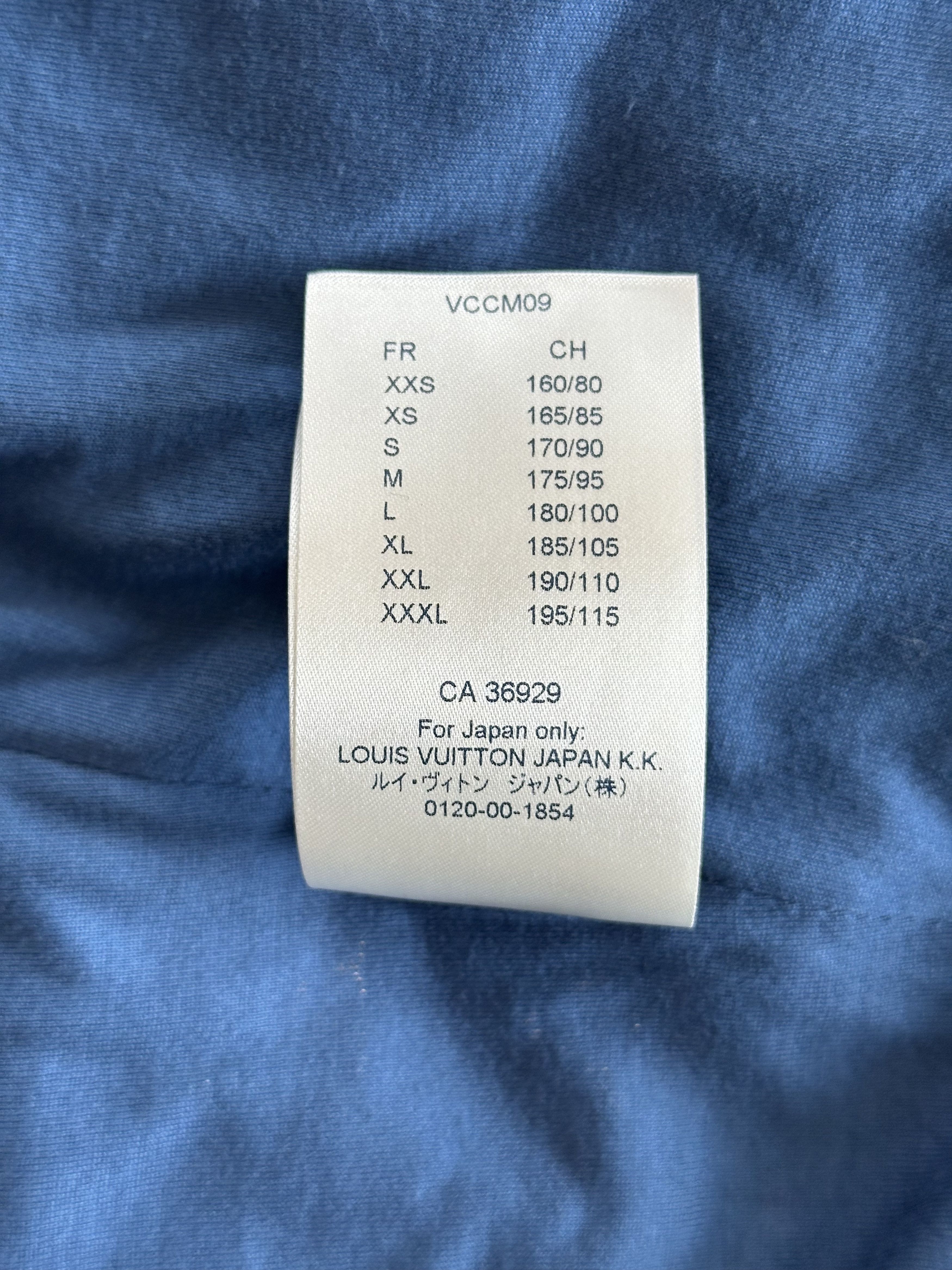 Louis Vuitton Louis Vuitton Blue Velour Monogram Track Jacket Size US M / EU 48-50 / 2 - 6 Thumbnail