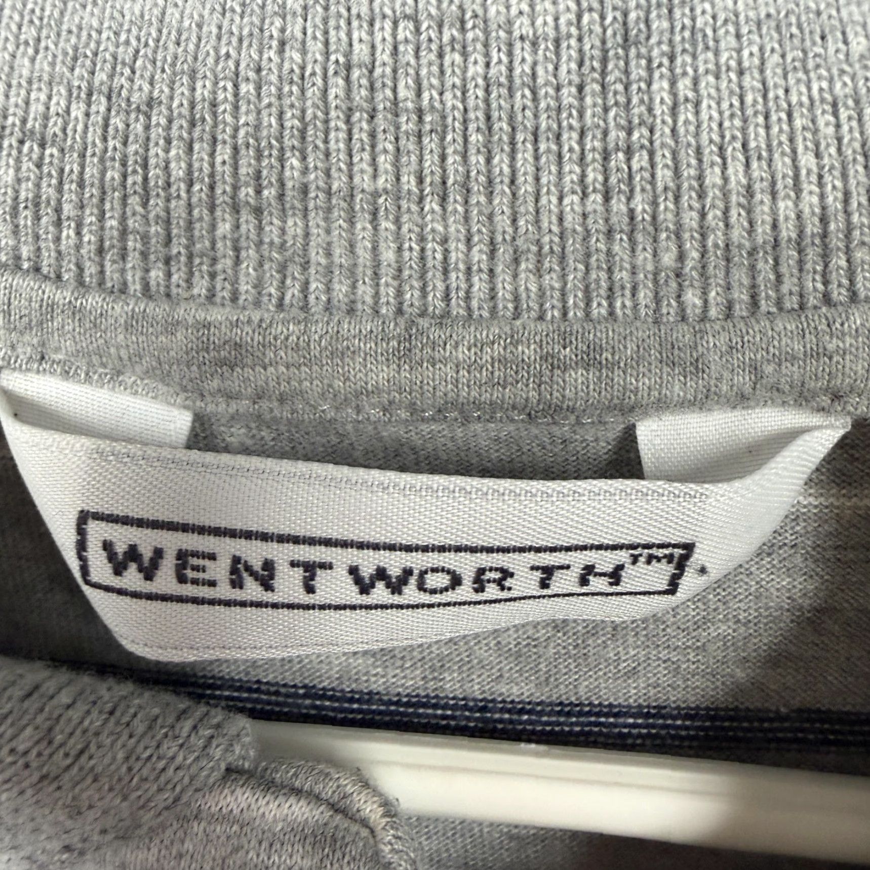 Vintage VINTAGE Wentworth Polo Shirt Mens S Gray Striped Short Sleeve Golf Summer Size US S / EU 44-46 / 1 - 4 Thumbnail