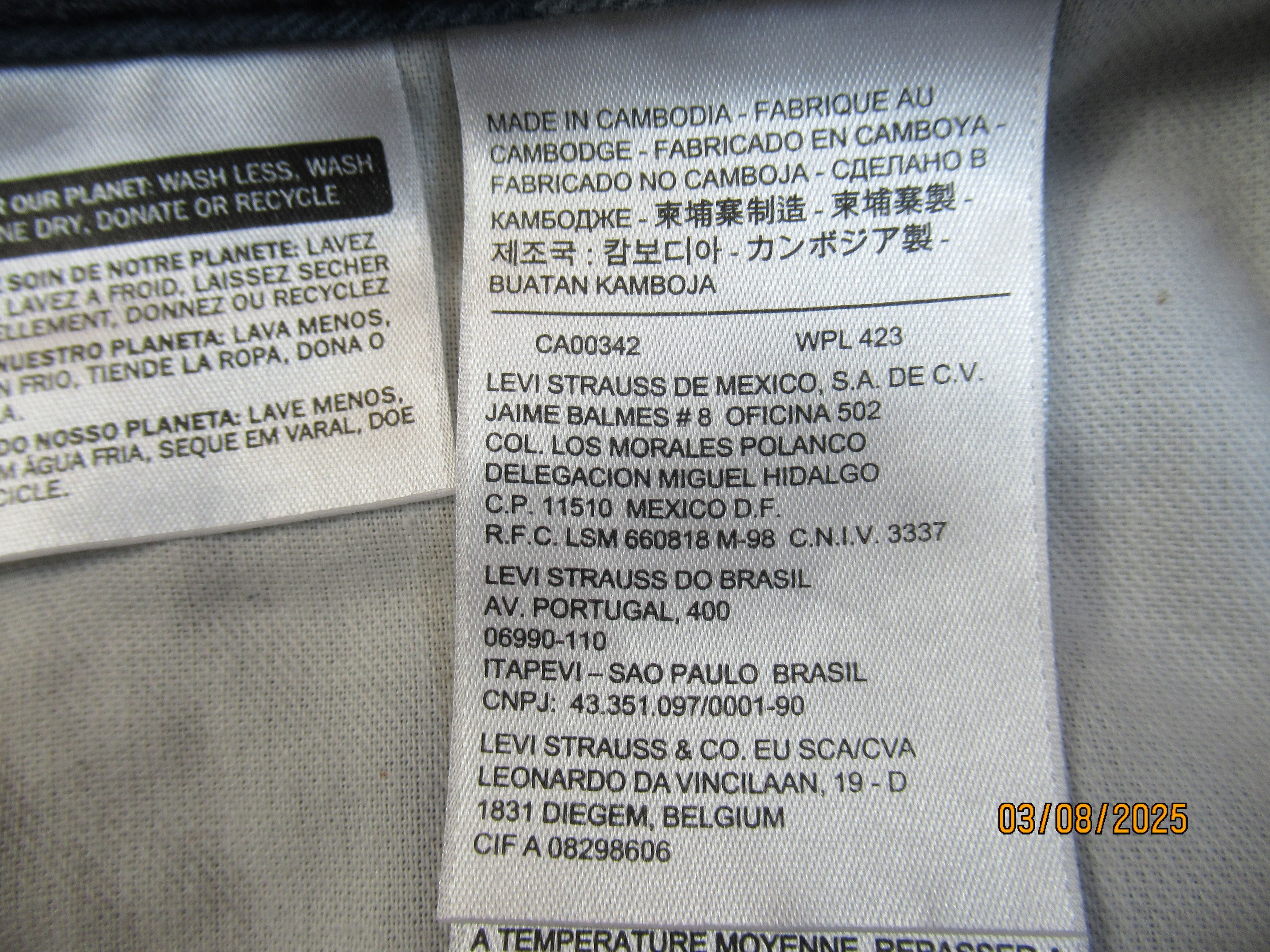 Levi's Levi's 511 - American Flag shorts Size US 34 / EU 50 - 6 Thumbnail