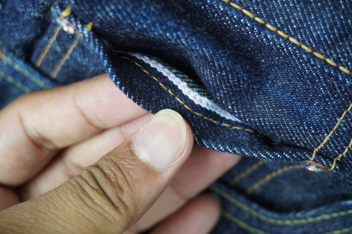 Japanese Brand × Sugar Cane × Toyo Enterprises Vintage SugarCane Lot 1947 Denim Jeans 14oz Redline Selvedge Size US 35 - 11 Thumbnail