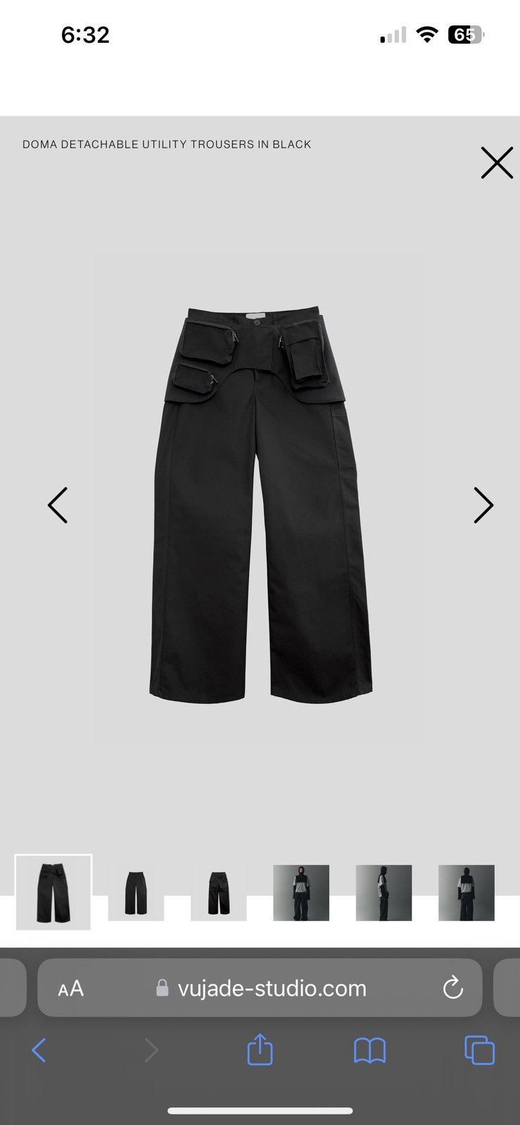 vujade DOMA HYBRID UTILITY TROUSERS - パンツ