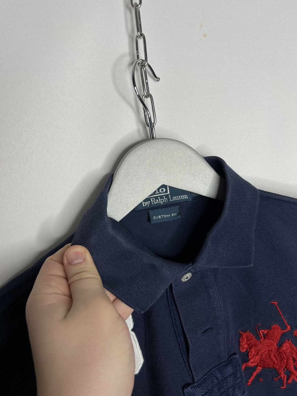 Polo Ralph Lauren Polo Ralph Lauren Polo #3 Big Pony Logo Shirt Short Sleeve Size US S / EU 44-46 / 1 - 8 Thumbnail