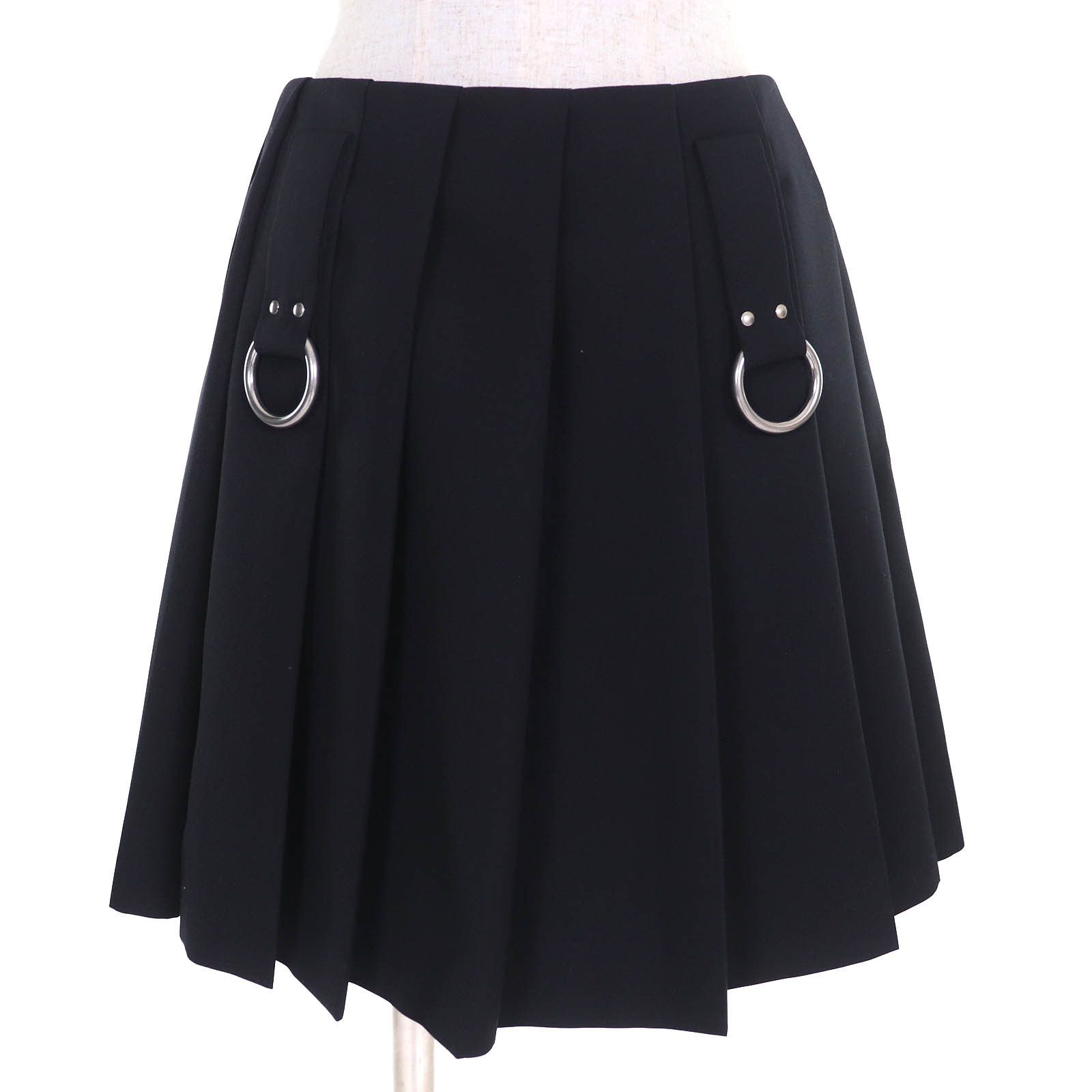 Prada Prada Prada Pleated skirt Wool gabardine skirt Others Skirts P185Y DUTY FREE for USA Size ONE SIZE - 1 Thumbnail