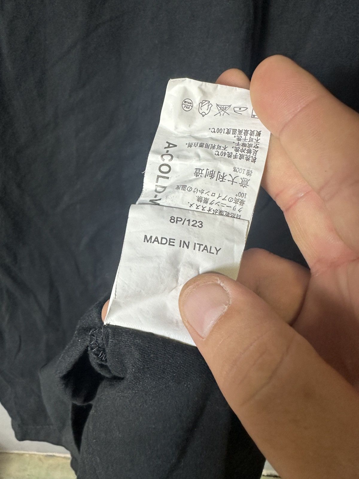 A-COLD-WALL* A Cold Wall Logo Priniting Long Sleeve Shirt Size US M / EU 48-50 / 2 - 6 Thumbnail