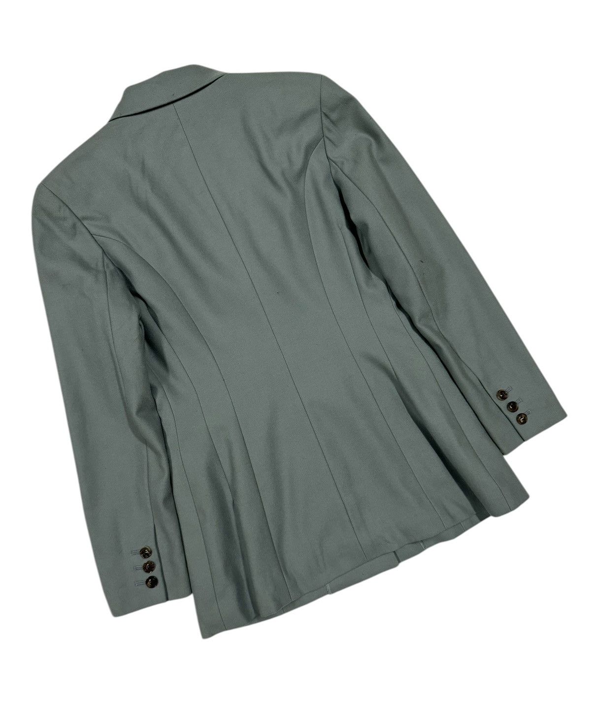 Katharine Hamnett London Katharine Hamnett London Green Blazer Jacket Size M / US 6-8 / IT 42-44 - 13 Thumbnail