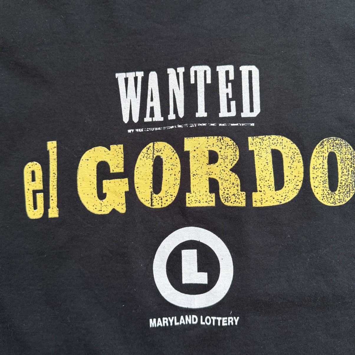 Anvil Vintage Maryland Lottery “El Gordo” T-Shirt Size US XL / EU 56 / 4 - 5 Thumbnail