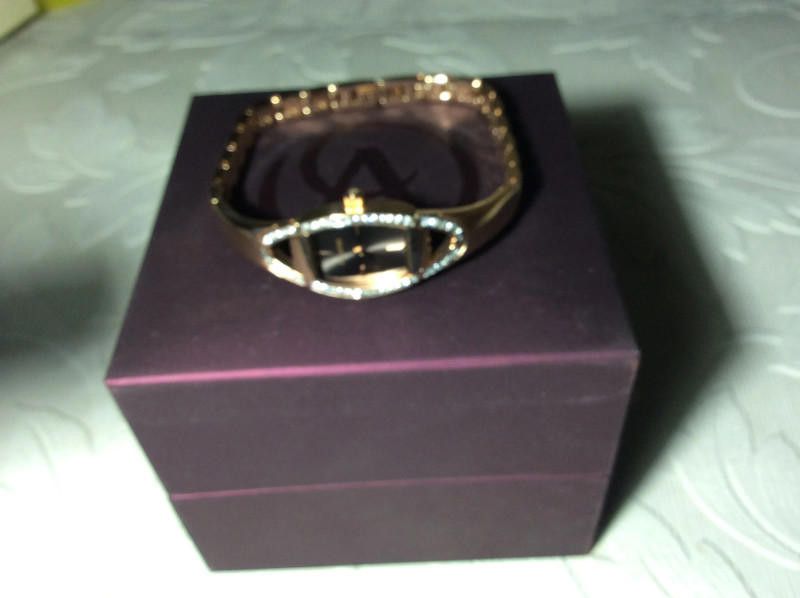 Designer Accurist ladies rose gold stainless steel watch Size ONE SIZE - 4 Thumbnail