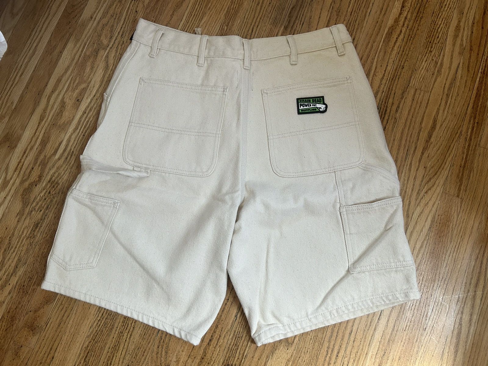 Brain Dead Washed Hard/Softwear Carpenter Short Natural 33