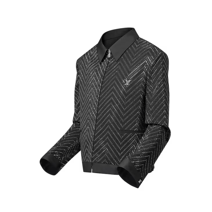 Louis Vuitton Rhinestone Evening Blouson Size US M / EU 48-50 / 2 - 2 Thumbnail