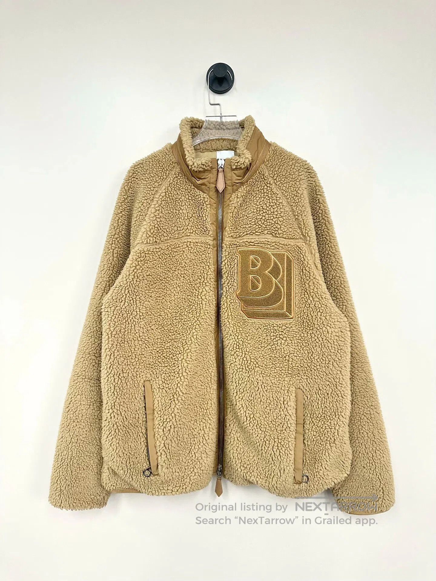 Burberry Burberry Teddy Fleece Logo Jacket L Size. Size US L / EU 52-54 / 3 - 1 Thumbnail