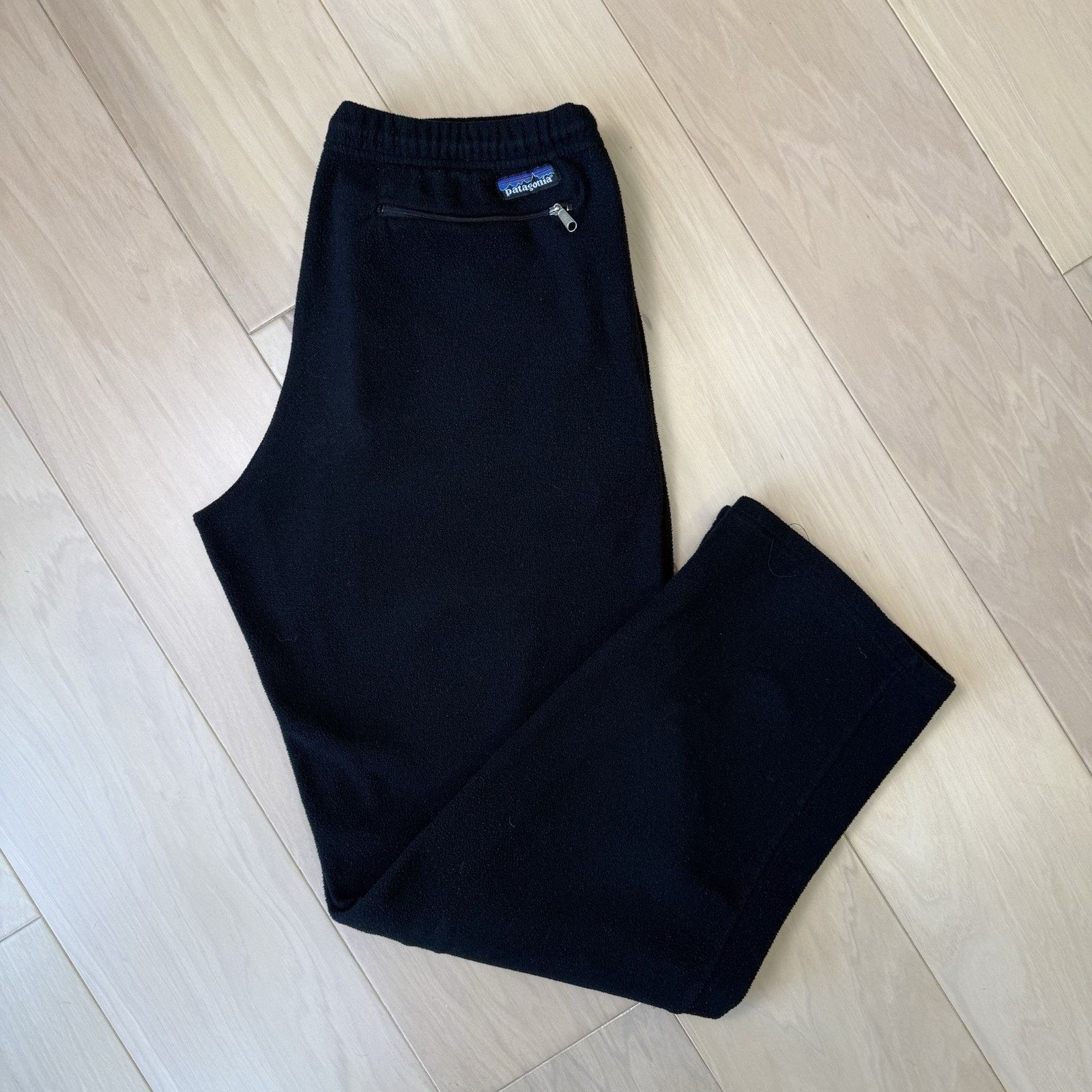 Patagonia Vintage Patagonia Snap T Fleece Pants Large Black 90s Size US 29 - 2 Thumbnail