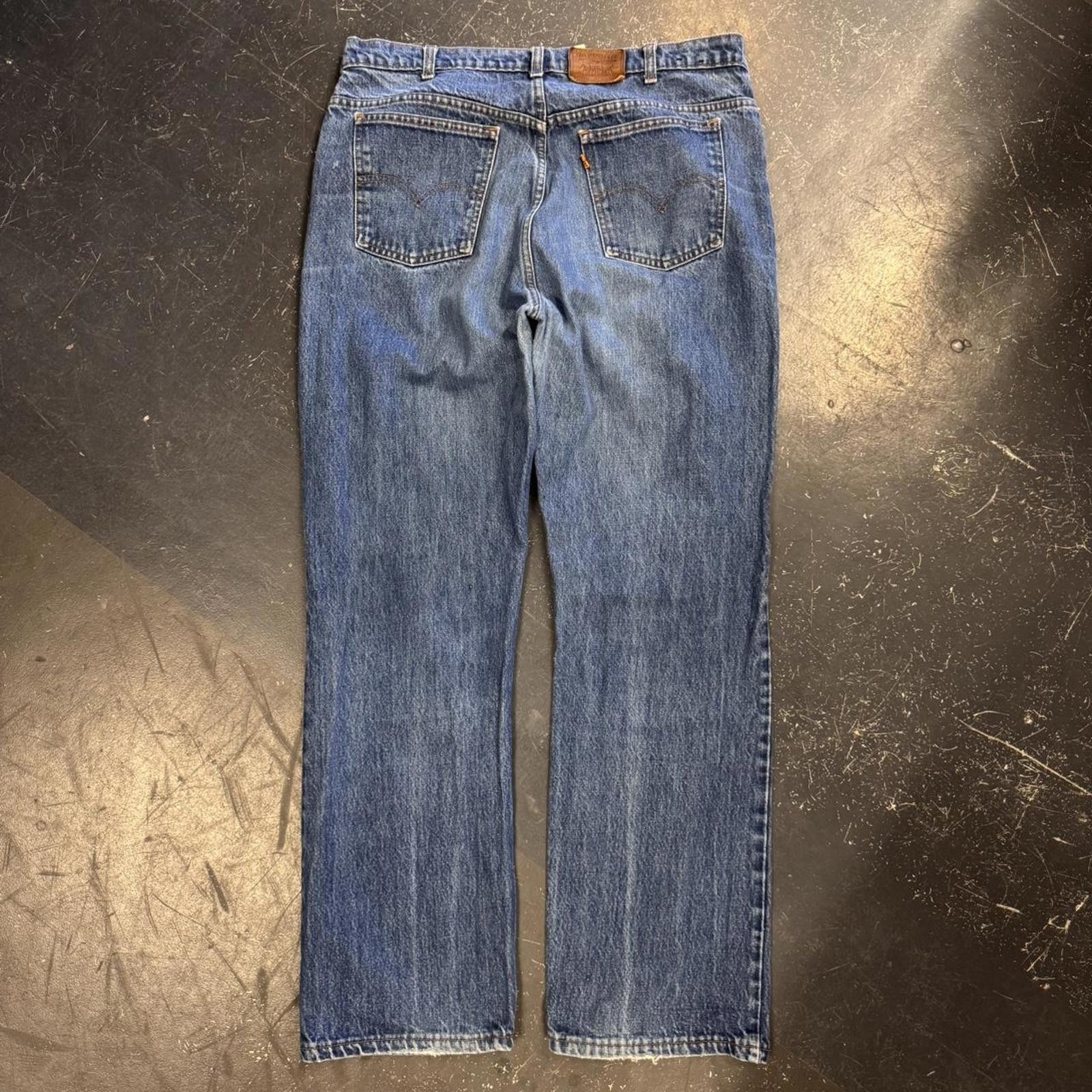 Levi's × Vintage Vintage 1980s Levi Orange Tab Jeans Size US 37 - 1 Thumbnail